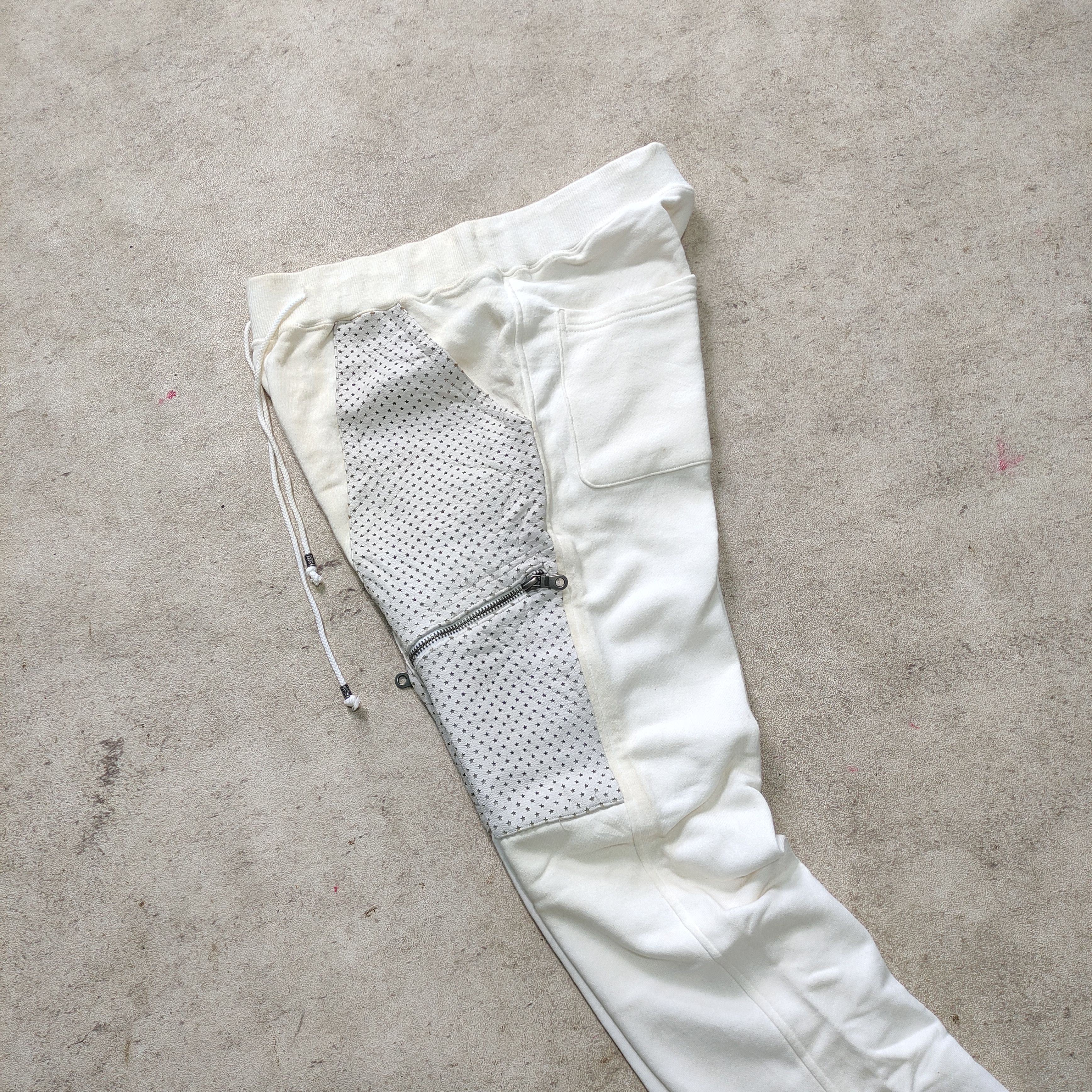 Obelisk Obelisk Sweat Pants Leather style Rick Owens Japanese Brand Size US 30 / EU 46 - 4 Thumbnail