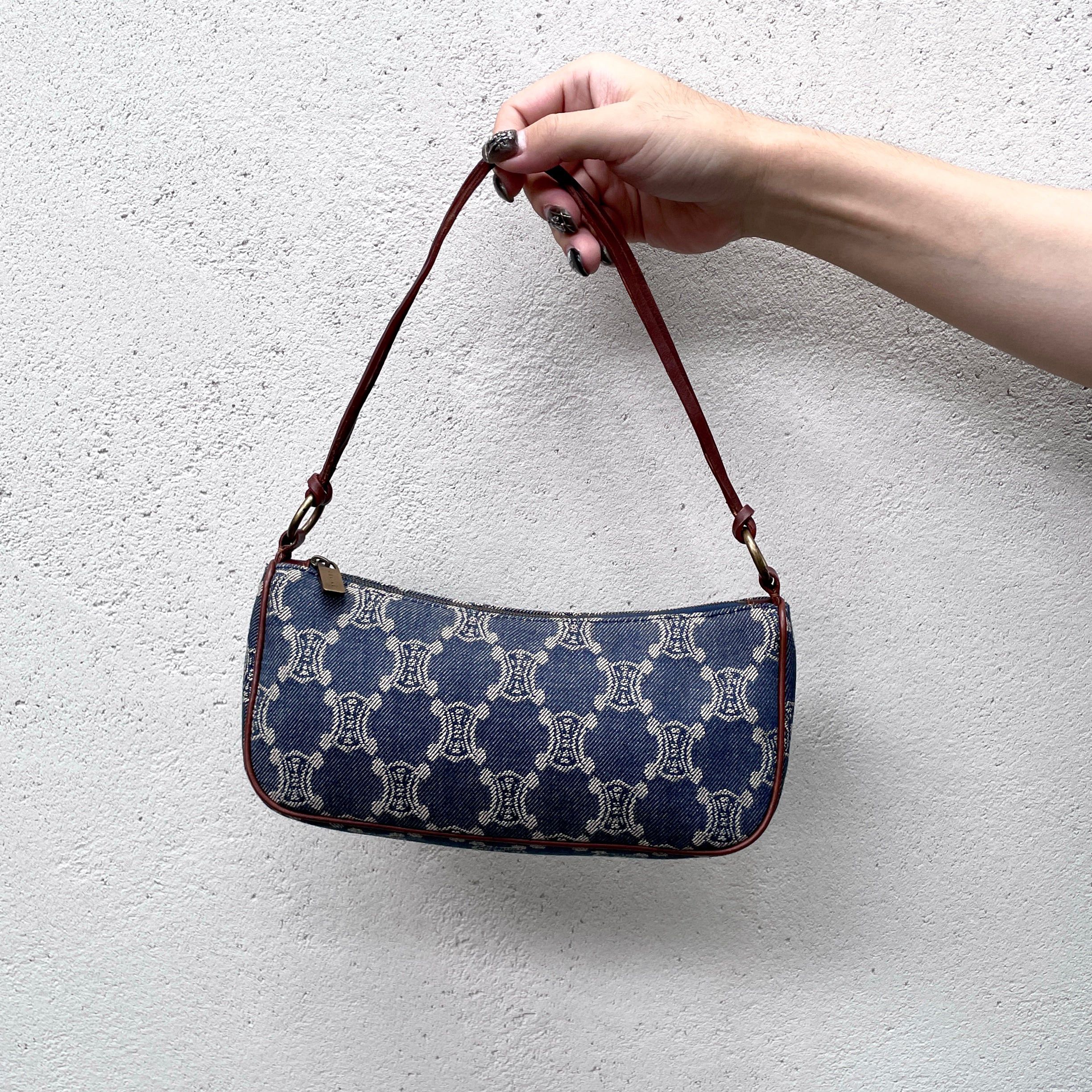 Celine Celine Macadam Denim Accessory Pouch | Grailed Celine Celine Macadam Denim Accessory Pouch | Grailed