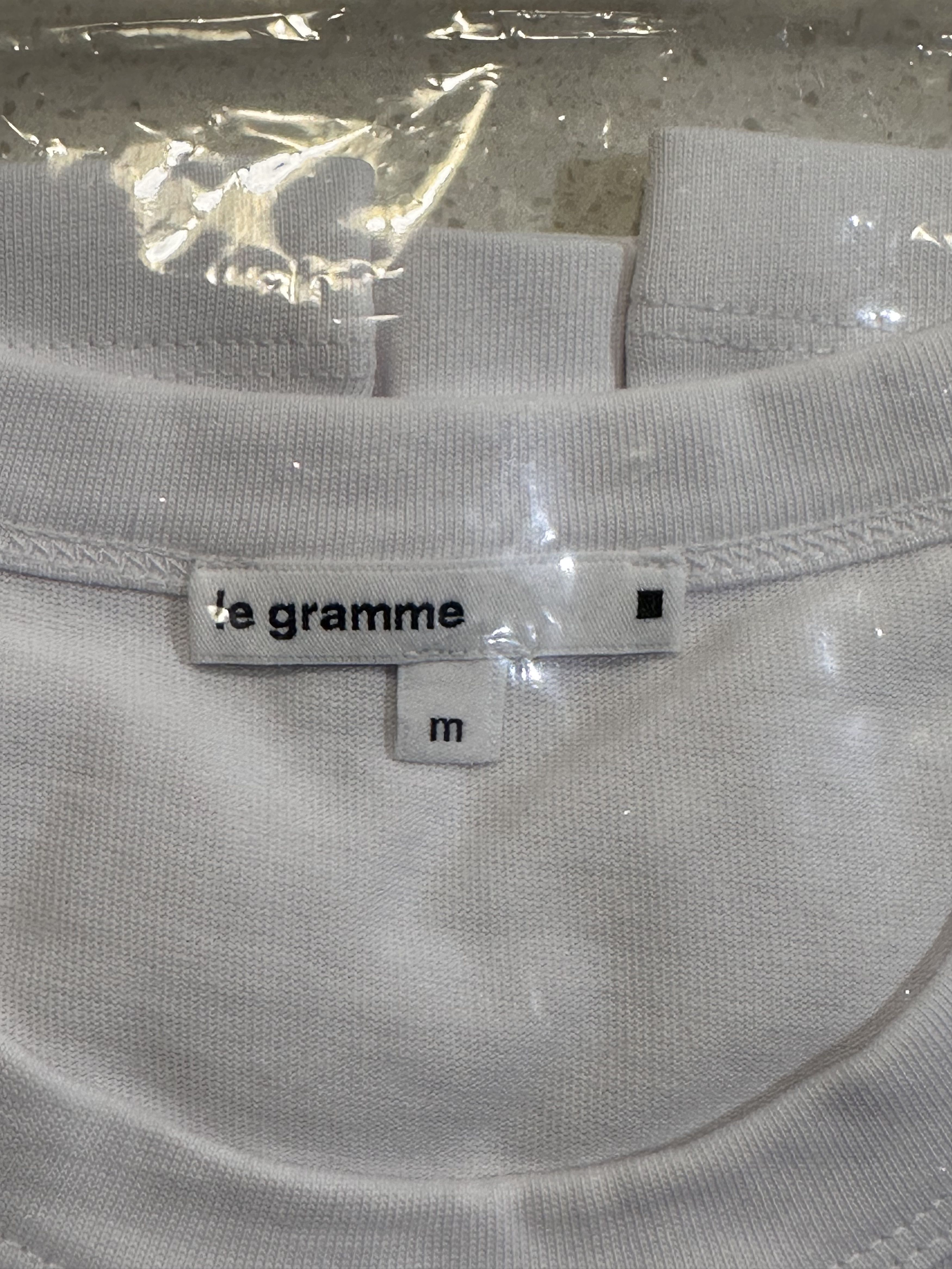 Le Gramme white t-shirt 240g Size US M / EU 48-50 / 2 - 3 Thumbnail