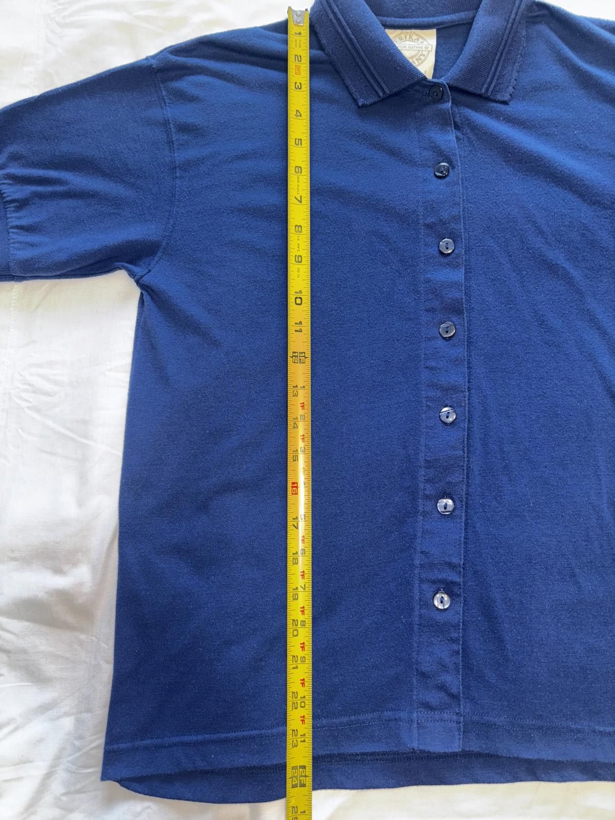 Designer Classic Erika & Company Golf Shirt - Navy Blue Size M / US 6-8 / IT 42-44 - 5 Thumbnail