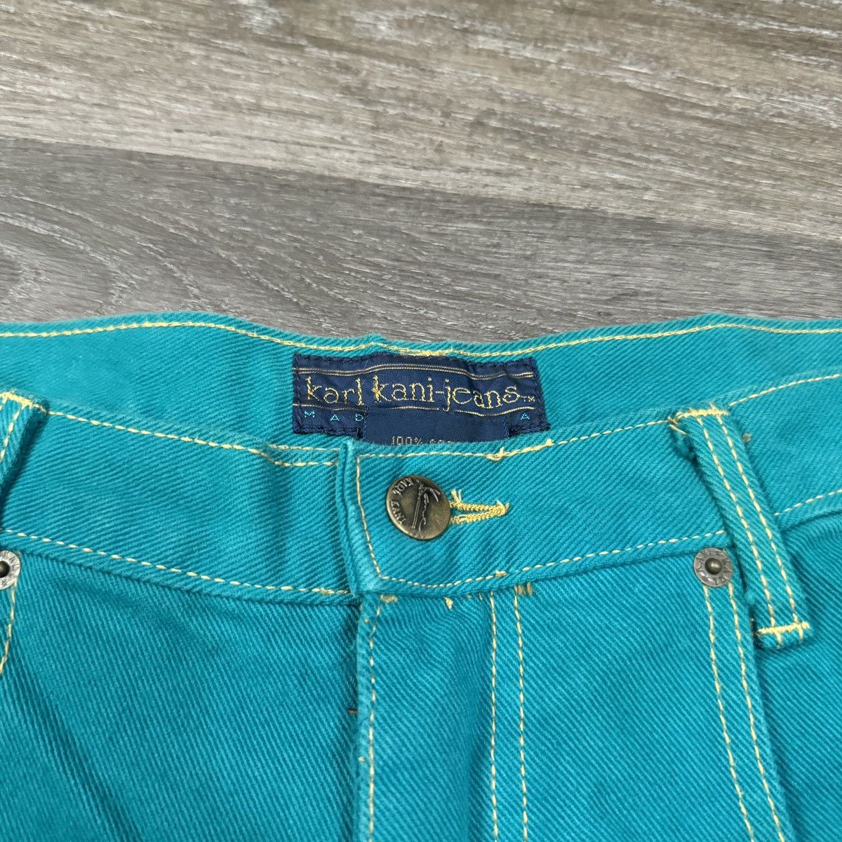 JNCO × Karl Kani × Vintage Rare Vintage 90s Karl Kani baggy wide leg embroidered short Size US 30 / EU 46 - 4 Thumbnail