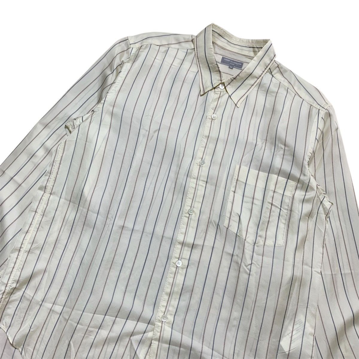 Comme des Garcons Comme Des Garcons Homme Shirt Button Up Size US M / EU 48-50 / 2 - 2 Thumbnail