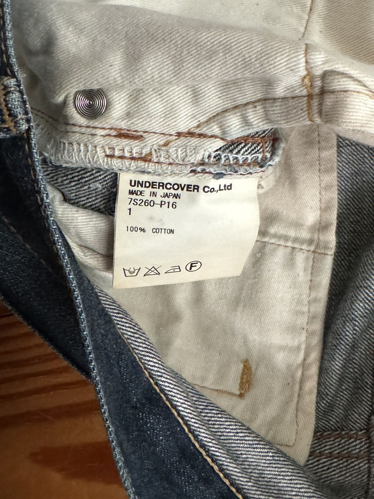 Undercover Undercover ss07 neu2! jeans Size US 32 / EU 48 - 7 Thumbnail