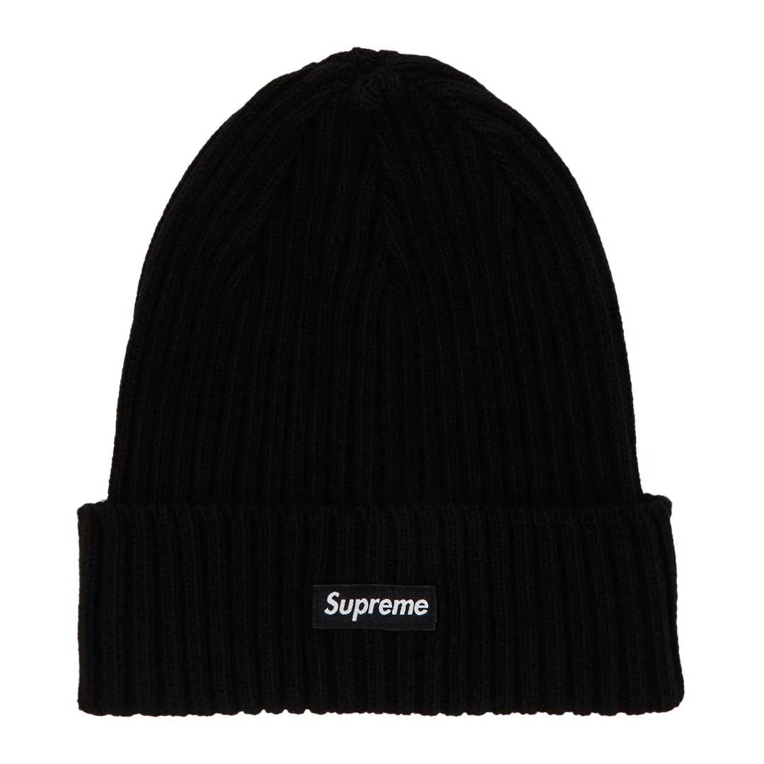Supreme Overdyed Beanie 'Black' Size ONE SIZE - 1 Thumbnail