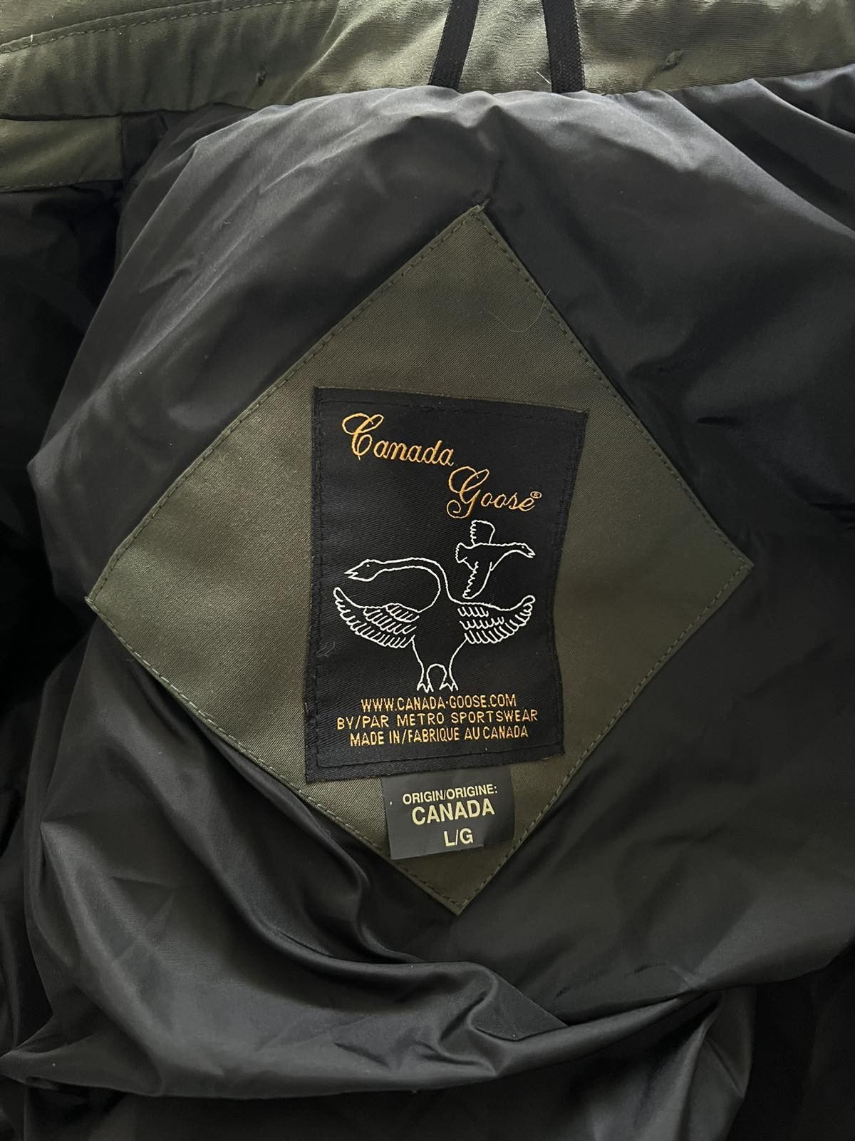 Canada Goose Canada Goose Puffer Olive Jacket Sz L Size US L / EU 52-54 / 3 - 4 Thumbnail