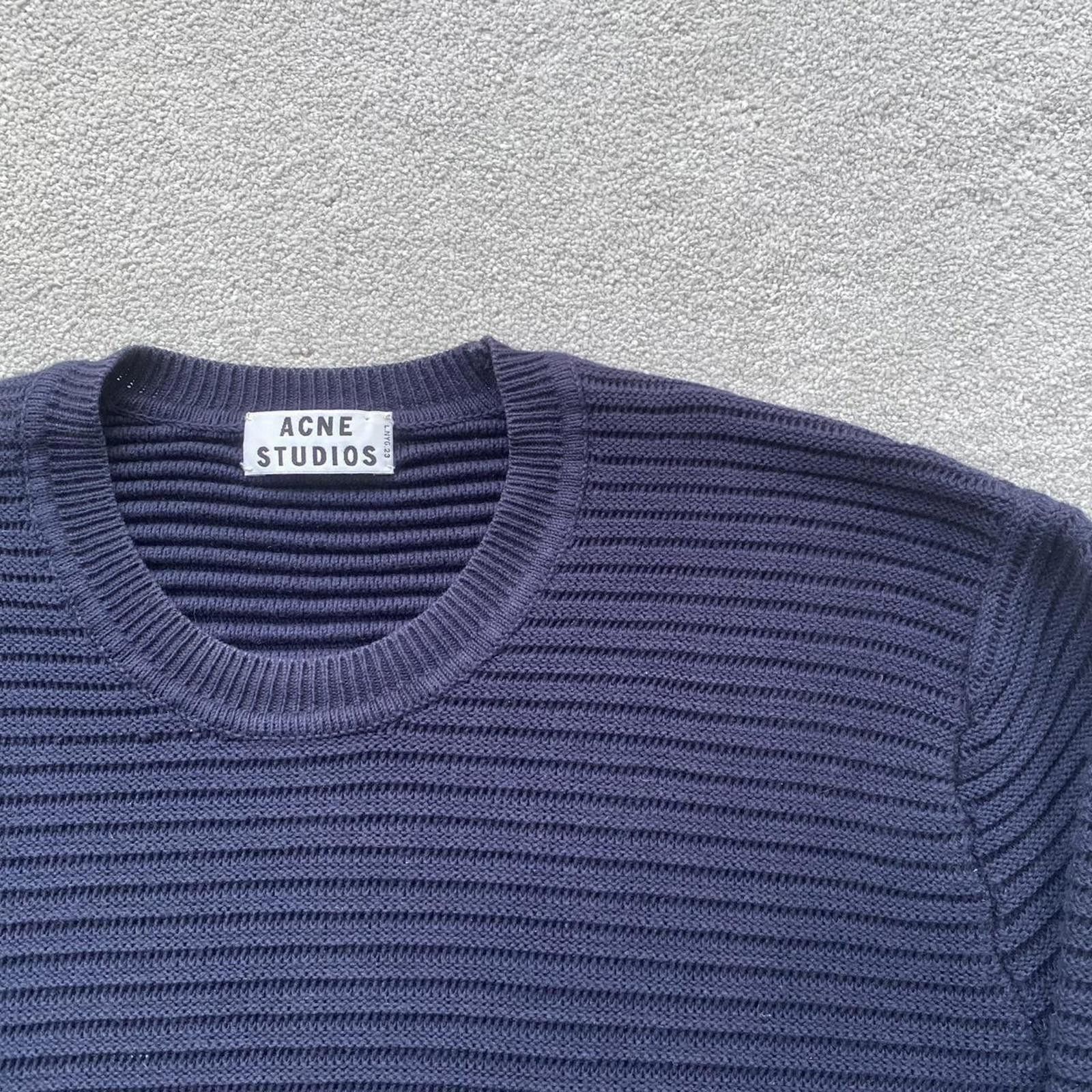Acne Studios Acne Studios Cusco Stripe Crewneck Jumper Sweatshirt Sweater Size US M / EU 48-50 / 2 - 2 Thumbnail