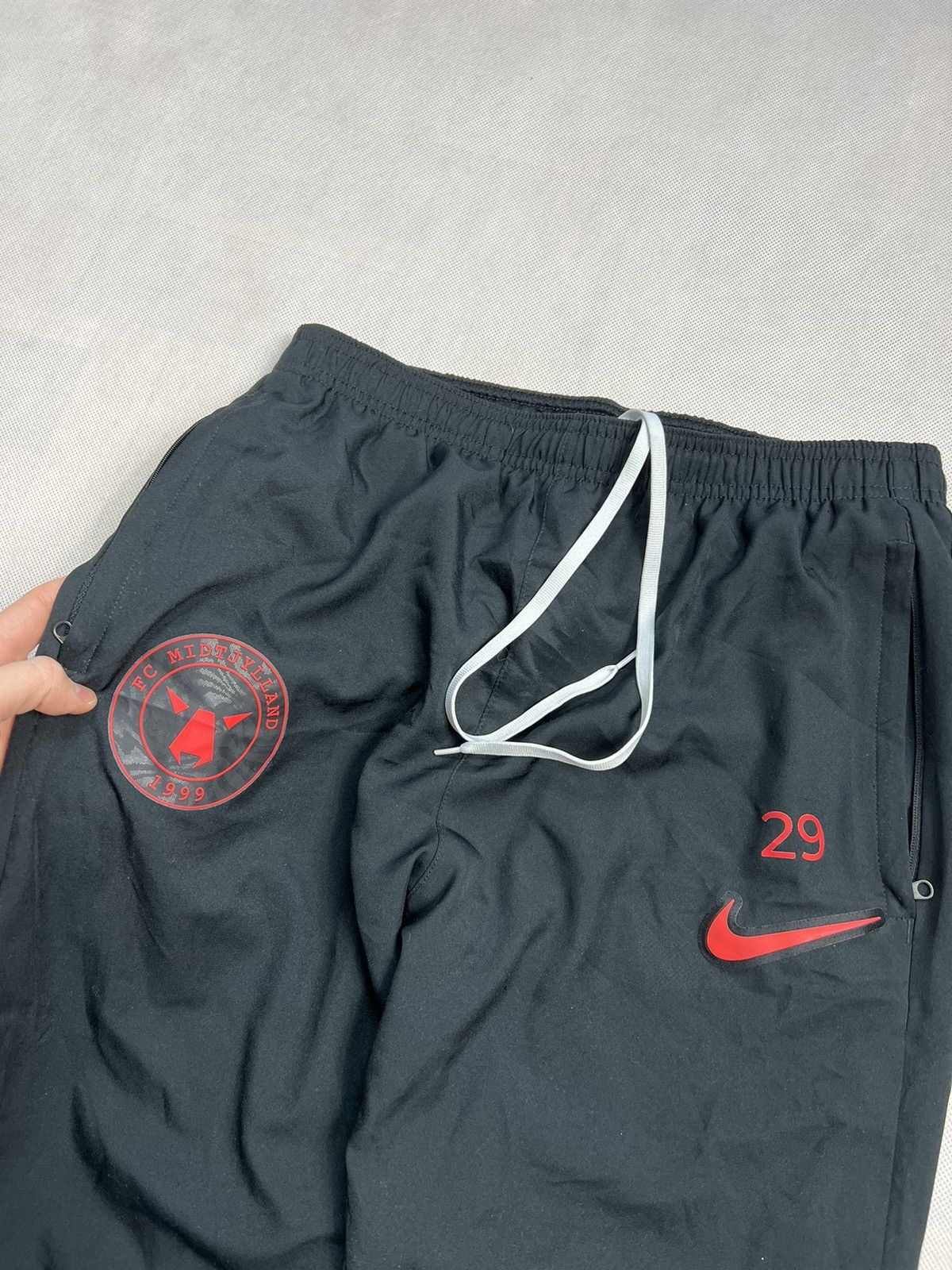 Nike Pants Nike FC Midtjylland 1999 Black Size US 30 / EU 46 - 2 Thumbnail