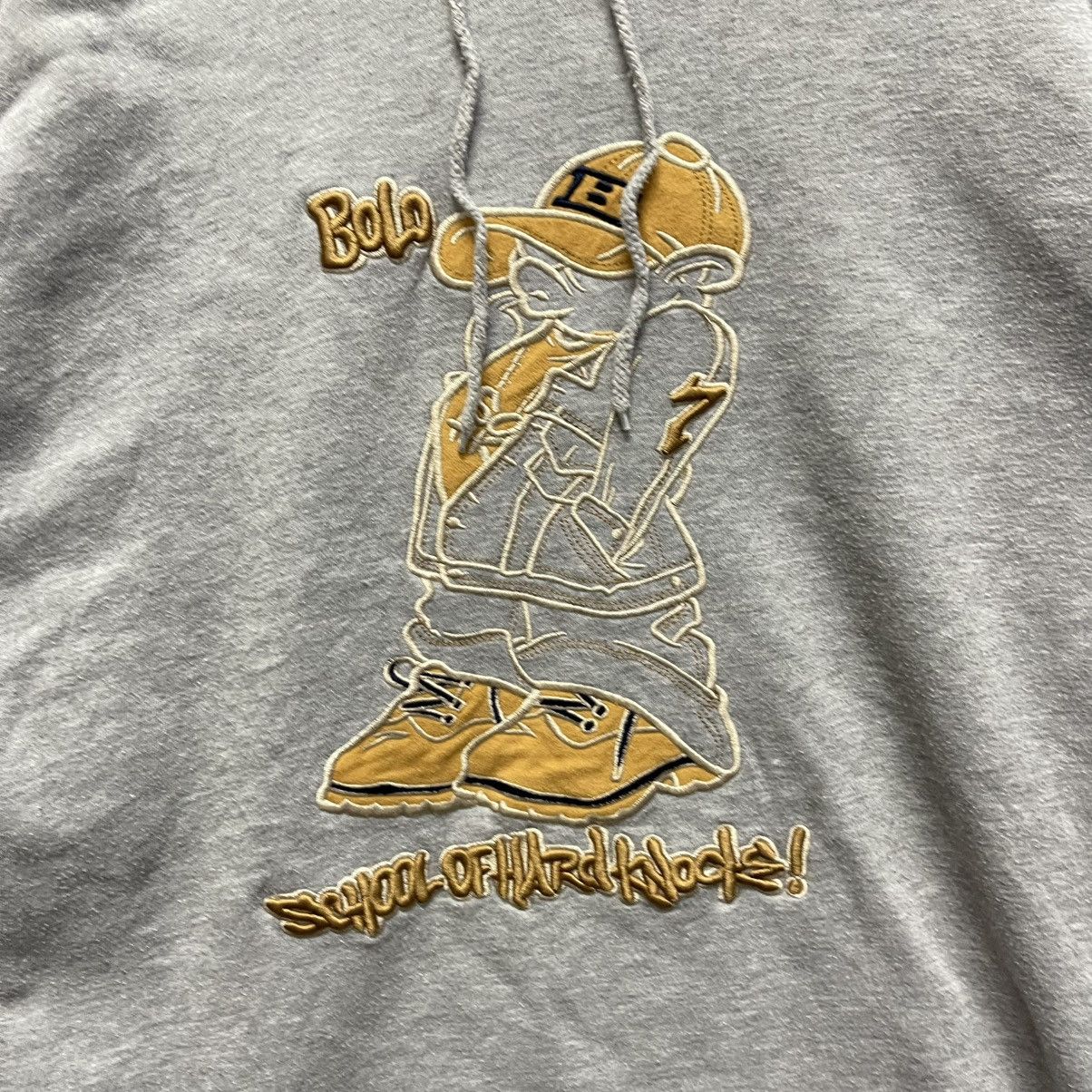 Vintage School of Hard Knocks (SOHK) Oversized Graphic Hoodie Size US XL / EU 56 / 4 - 3 Thumbnail