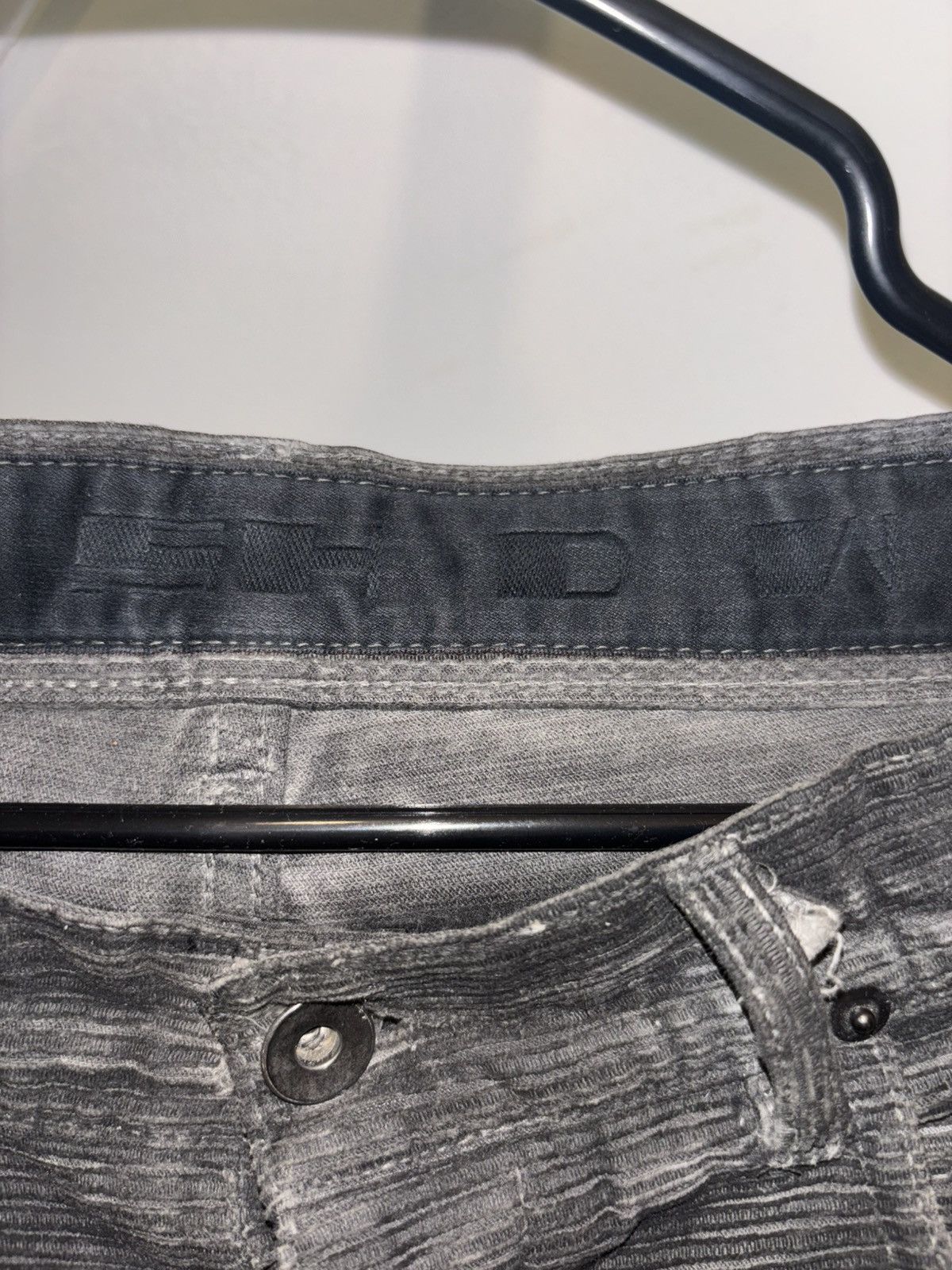 Rick Owens RICK OWENS DRKSHDW HOGWASH CORDUROY SZ 32 Size US 32 / EU 48 - 4 Thumbnail