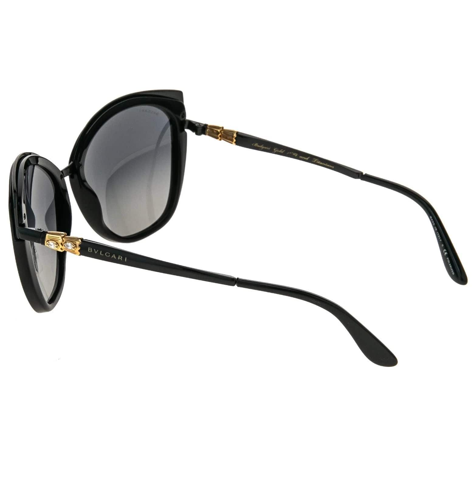 Bvlgari BULGARI BV6076TG Le Gemme 6076 Black Titanium 18K Gold Size ONE SIZE - 8 Thumbnail