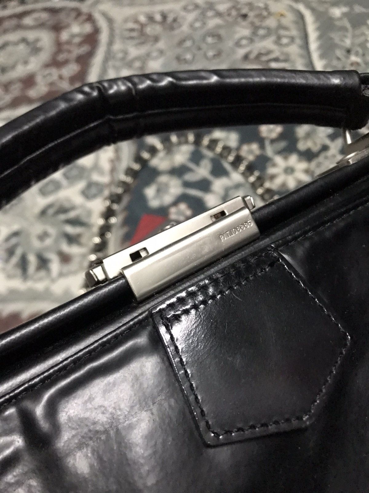 Jean Paul Gaultier × Vintage 1990s Jean Paul Gaultier Studded Bag Size 30 - 5 Thumbnail