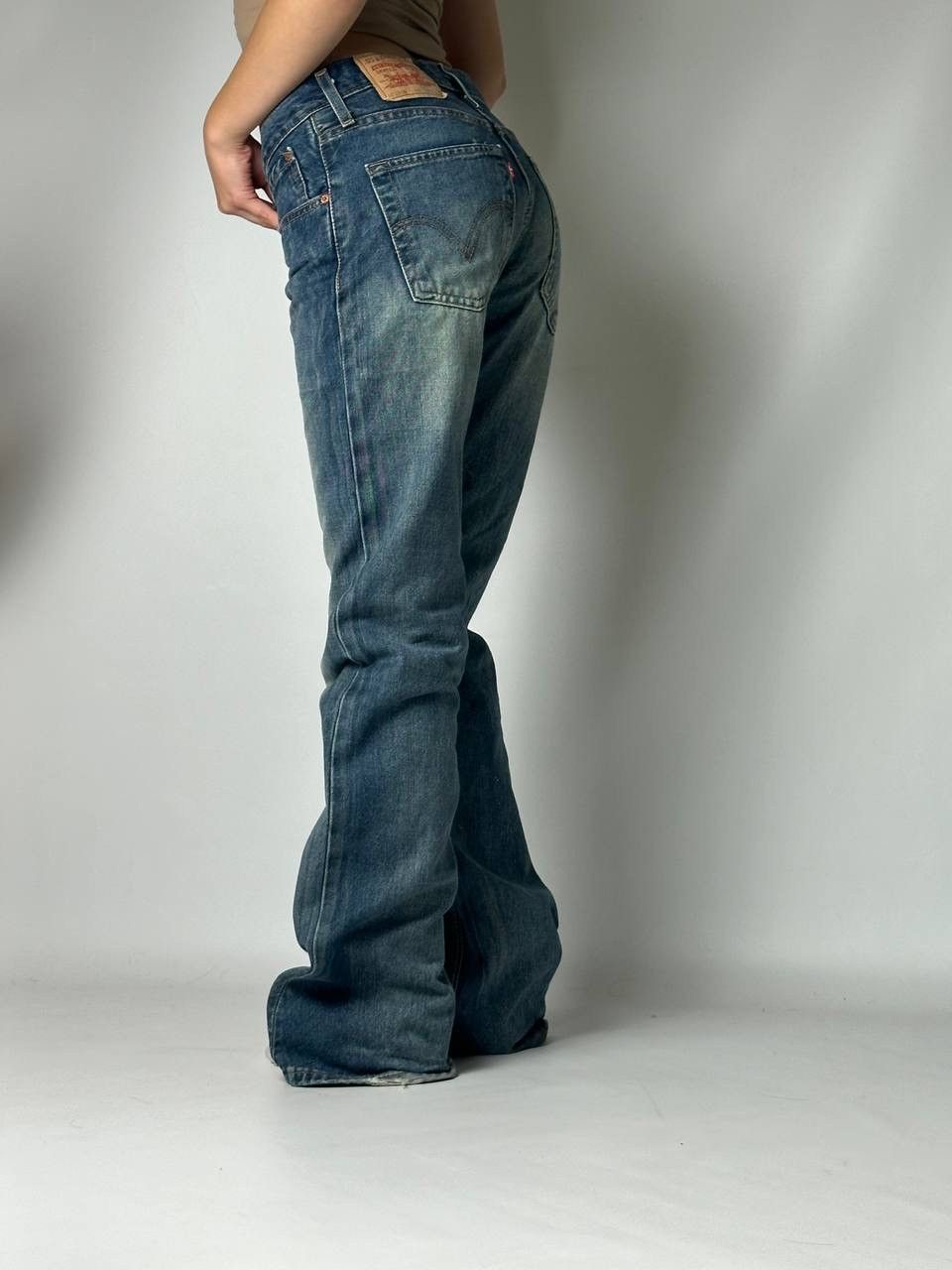 Levi's Vintage 90s Style Levi’s Flared Bootcut Y2K Jeans 🔥 Size 29" - 2 Thumbnail