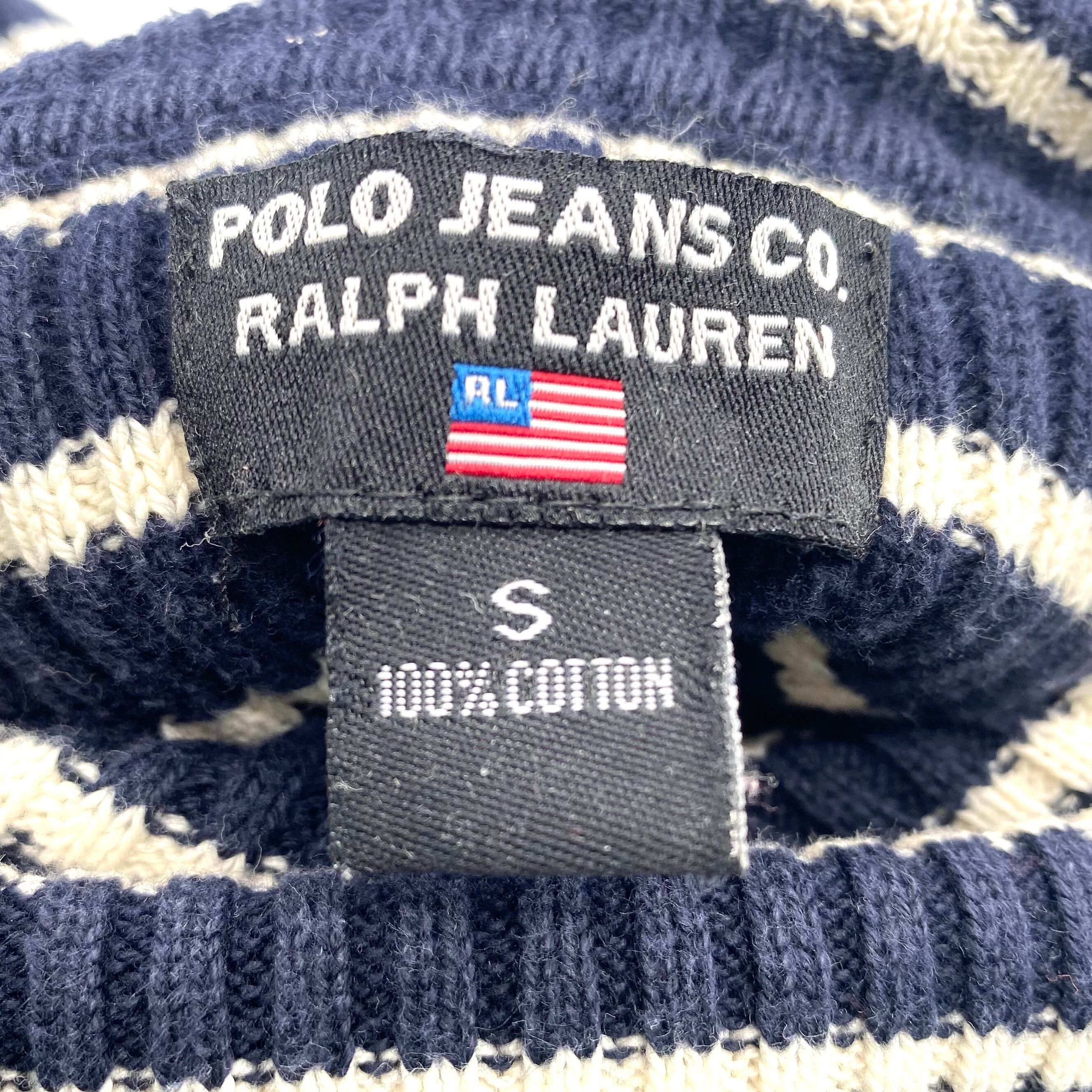 Polo Ralph Lauren Vintage Ralph Lauen Polo Jeans Stripe Knit Sweater Size US S / EU 44-46 / 1 - 5 Thumbnail