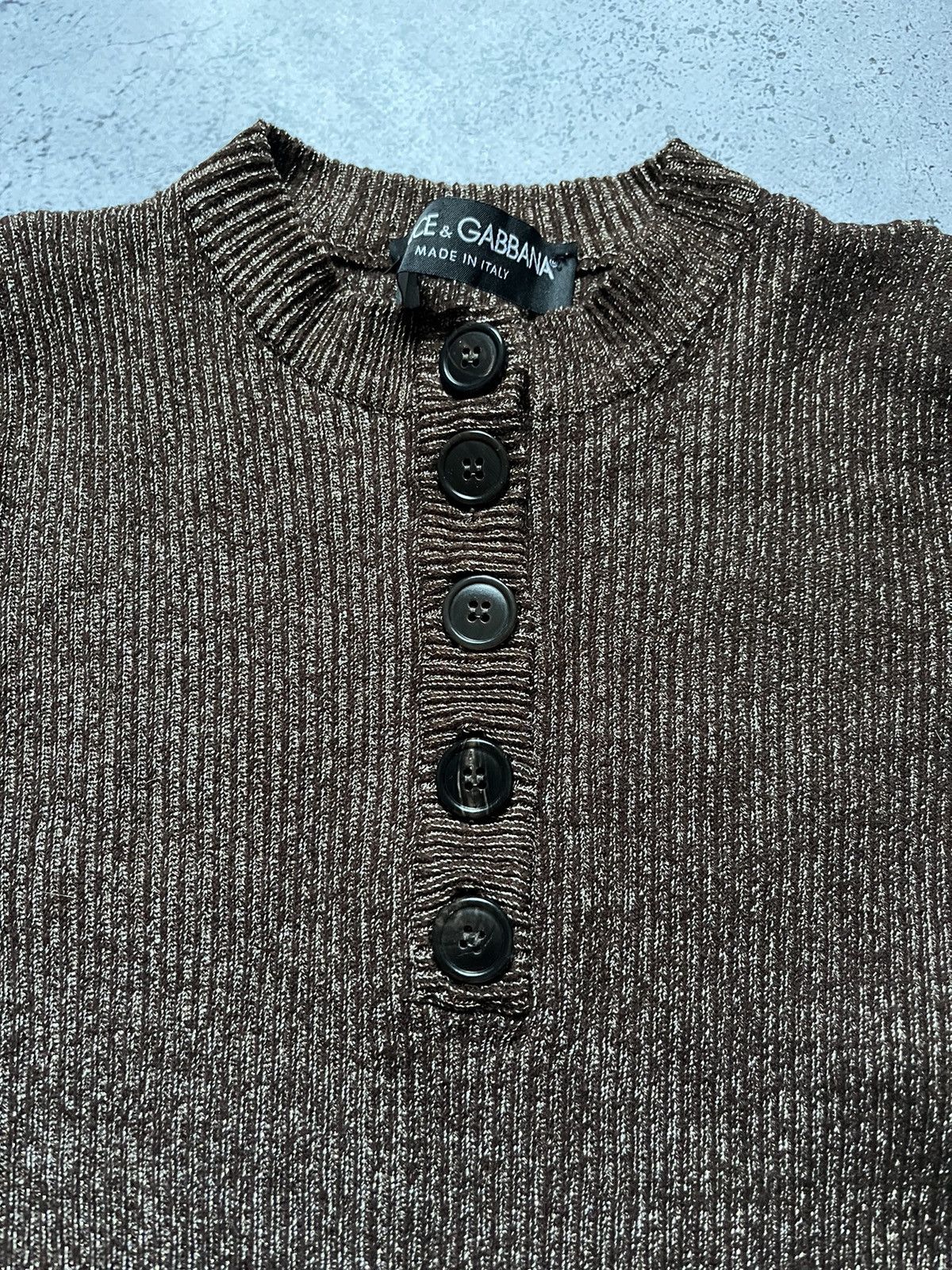 Dolce & Gabbana Vintage Dolce & Gabbana Women’s Sweater Button up Y2K USA Size M / US 6-8 / IT 42-44 - 6 Thumbnail
