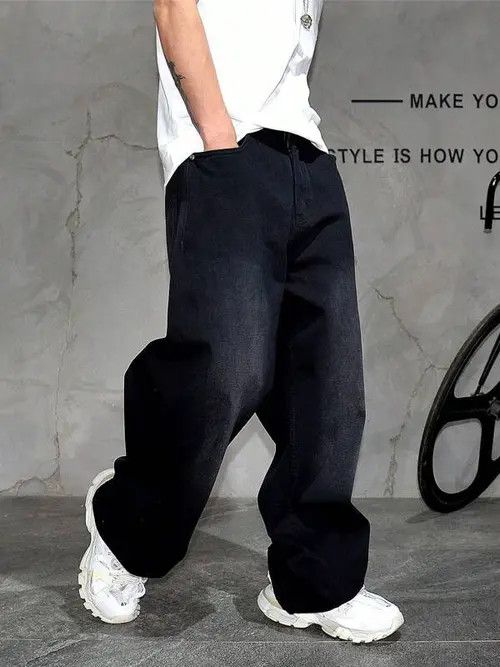 Japanese Brand DRIP BAGGY vintage Y2K denim jeans pants Size US 30 / EU 46 - 1 Thumbnail