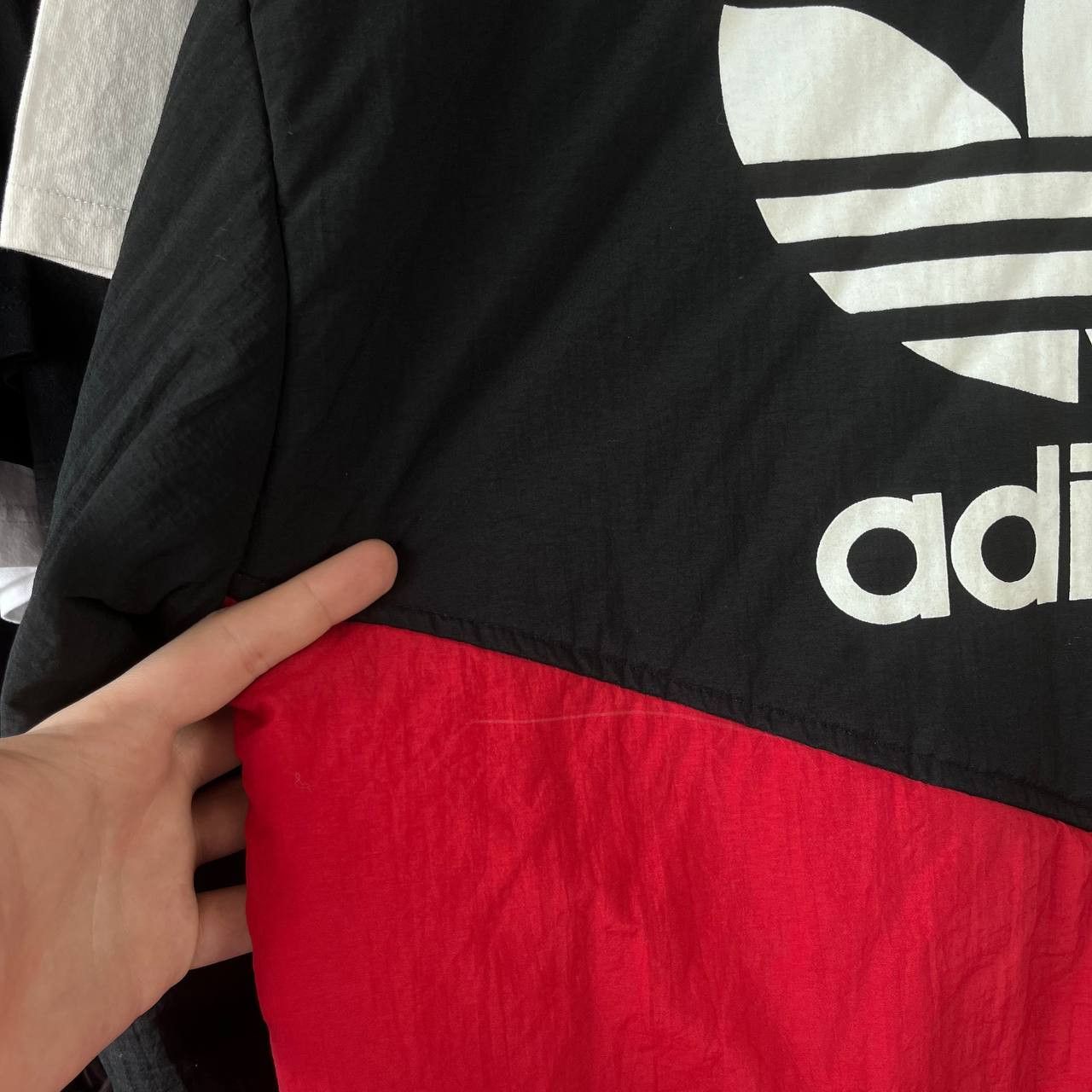 Adidas 80s Adidas Trefoil Football Soccer Training Jacket Parka Size US L / EU 52-54 / 3 - 18 Thumbnail