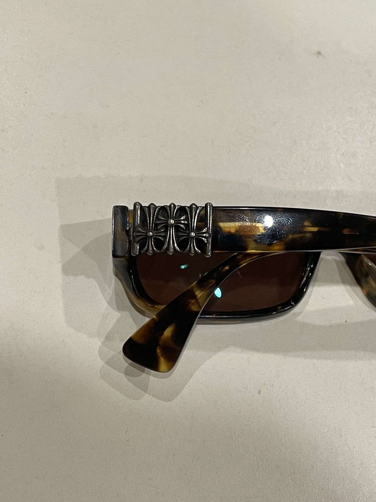 Chrome Hearts Chrome Hearts BELOW ME Sunglasses Silver Cemetery Cross Size ONE SIZE - 3 Thumbnail