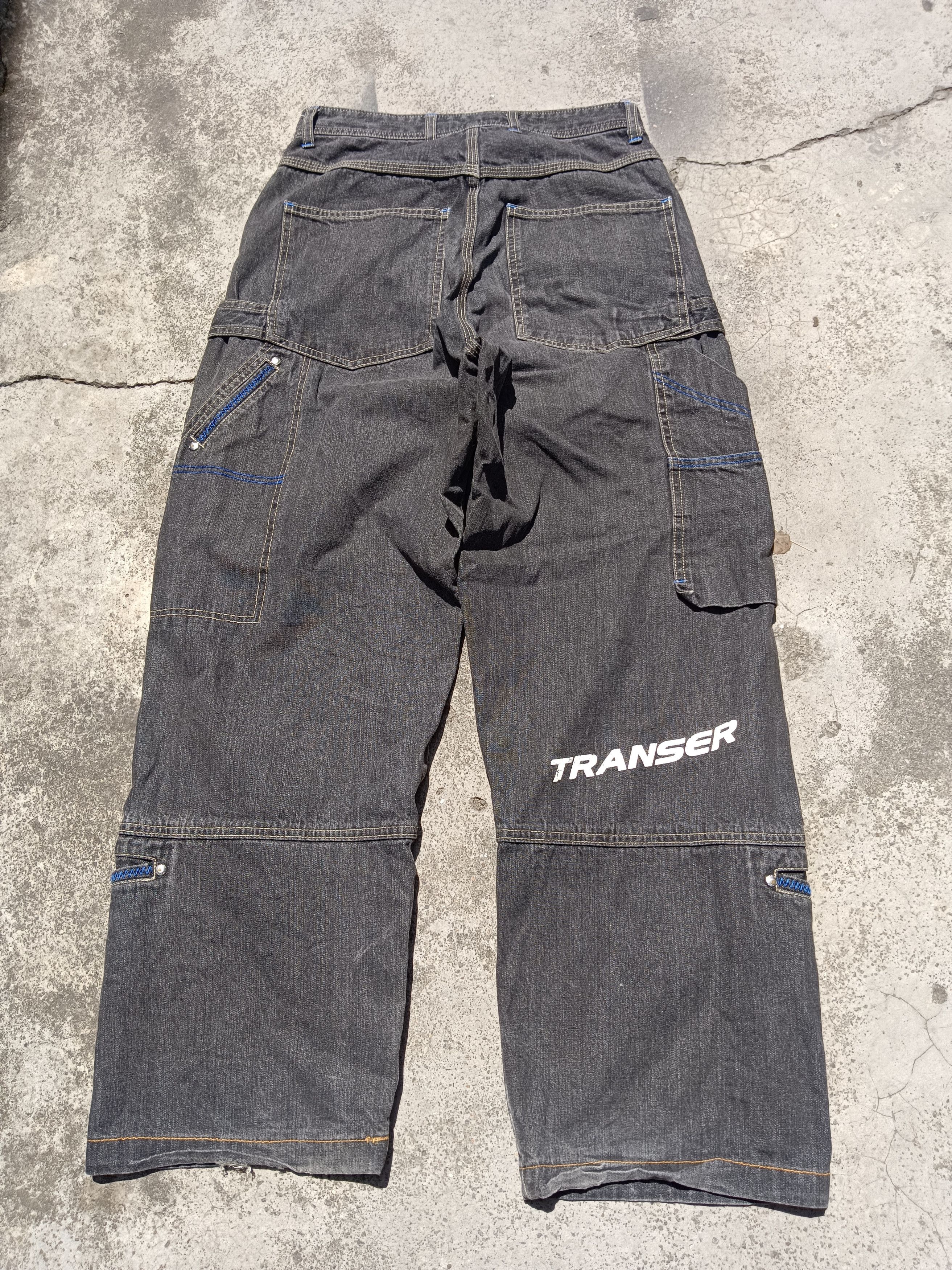 Japanese Brand 🔥TRANSER carpenter beggy multipoket 🔥 accep offer Size US 29 - 1 Thumbnail
