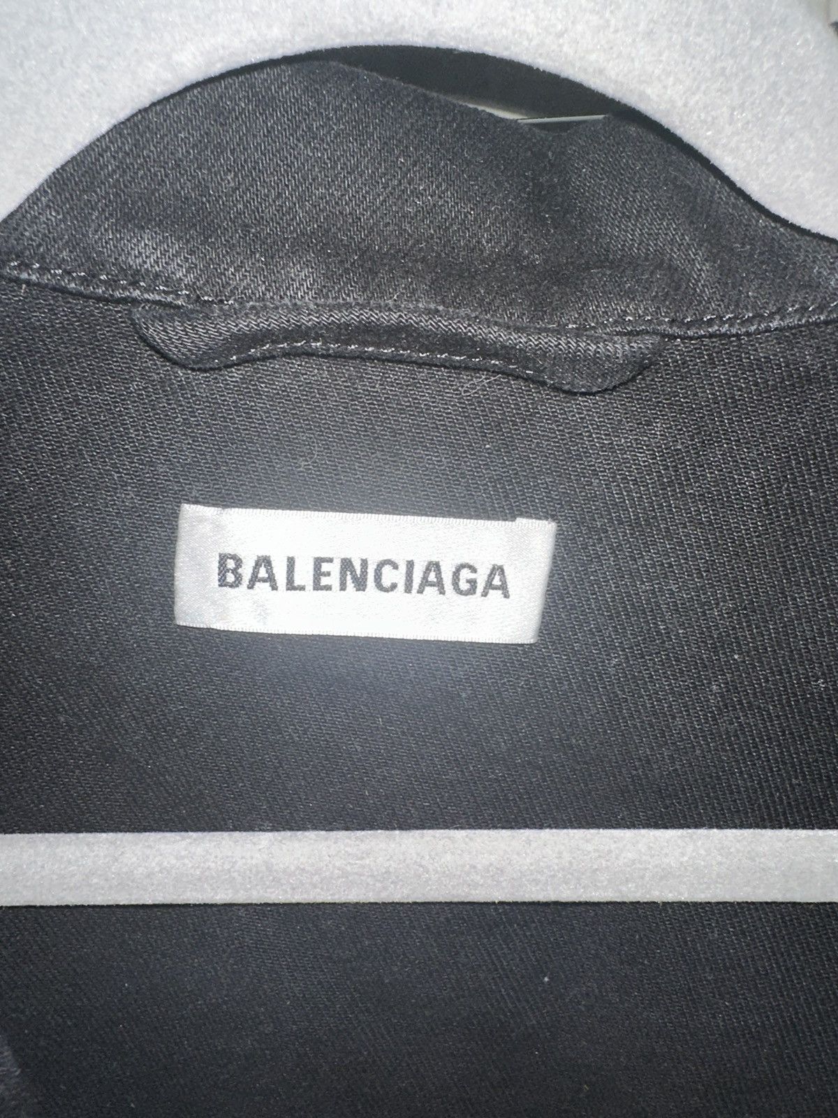 Balenciaga Balenciaga Gym Wear Denim Jacket Size US S / EU 44-46 / 1 - 5 Thumbnail