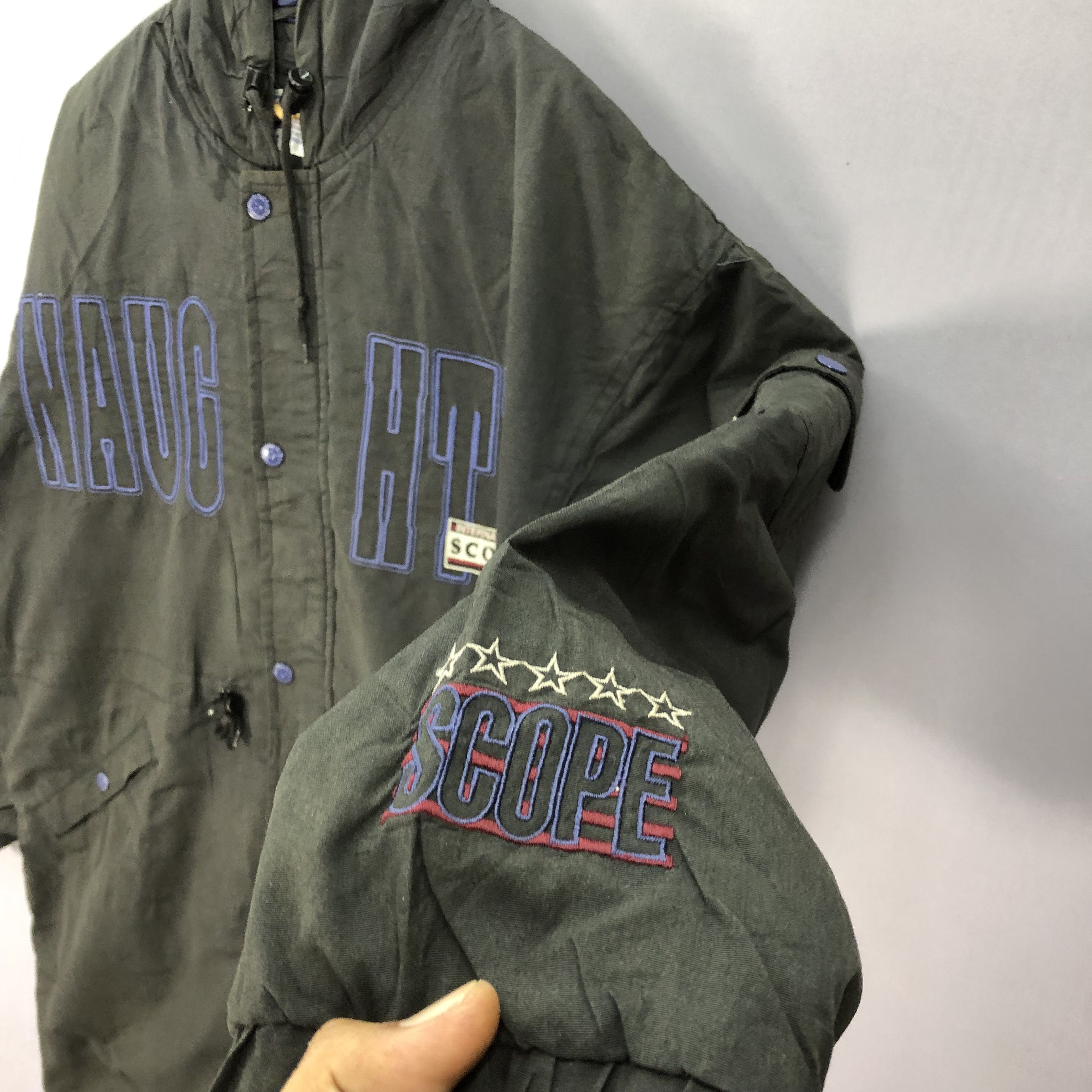 Vintage Vintage Scope Naughtys Hoodie Windbreaker Coach Jackets Size US L / EU 52-54 / 3 - 7 Thumbnail