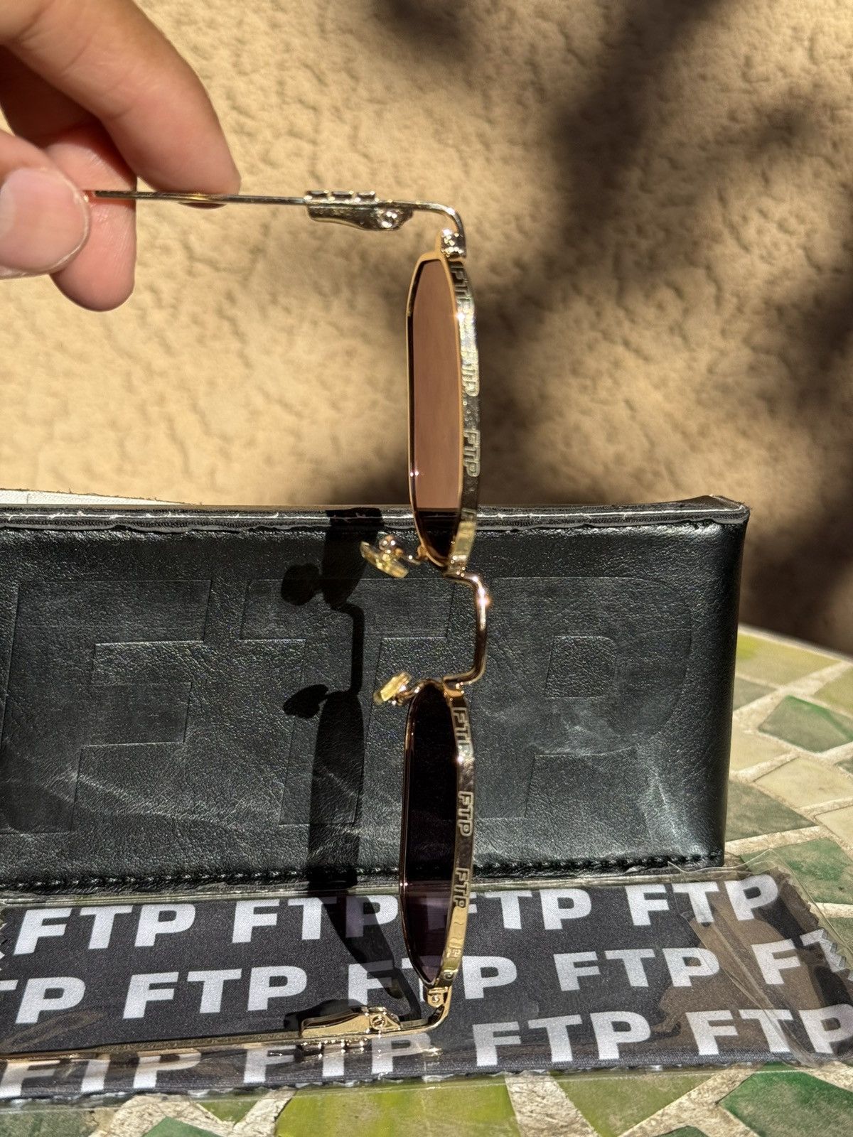 Fuck The Population FTP x Crapeyewear Wire Sunglasses Size ONE SIZE - 4 Thumbnail