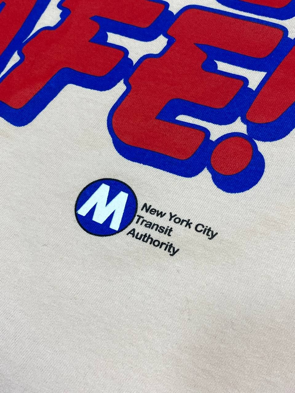 Only NY Only NY RIDE SAFE! New York Transit Authority T-Shirt Size US S / EU 44-46 / 1 - 8 Thumbnail