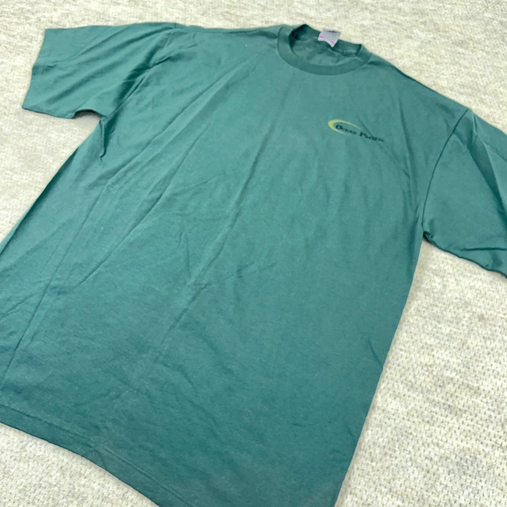 Ocean Pacific VINTAGE Ocean Pacific Shirt Men XL Green Surf 90s USA Nose Riders Rare Surfing Ocean Pacific Shirt Mens XL Green 90s Size US XL / EU 56 / 4 - 7 Thumbnail