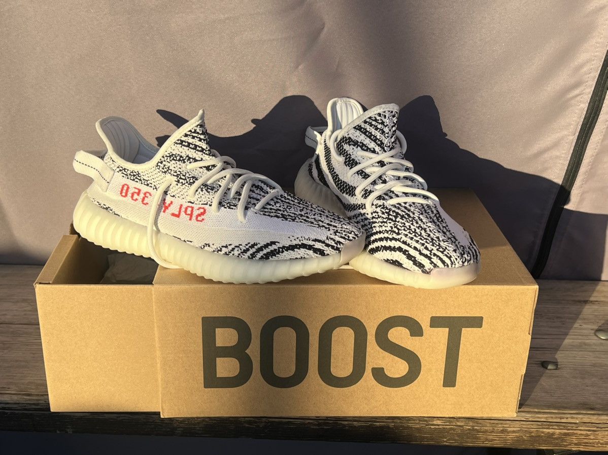 Kanye West Yeezy Sply 350 V2 Zebra 2023 Size US 9 / EU 42 - 18 Thumbnail