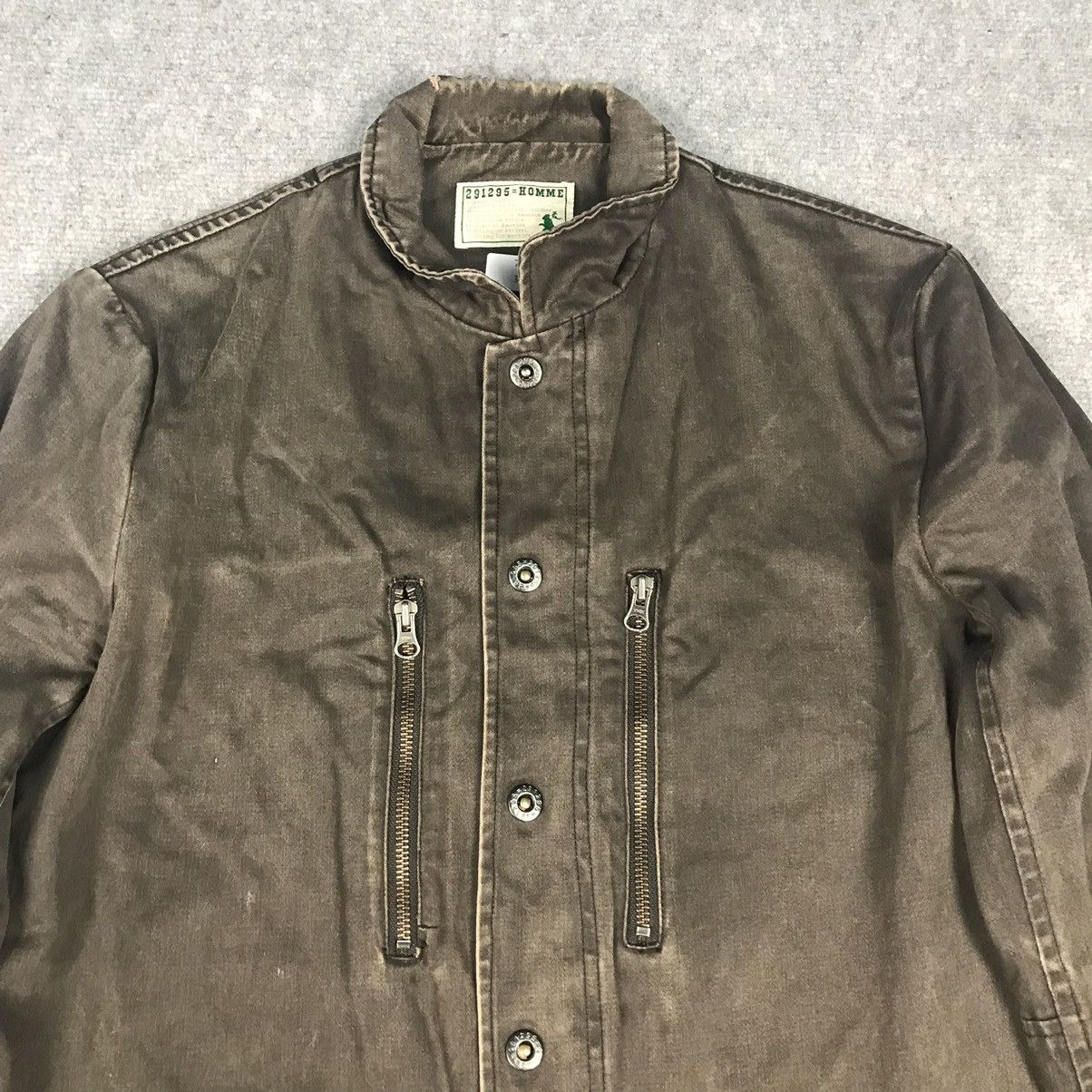 Japanese Brand 291295 Homme Snap button Faded style jacket Size US L / EU 52-54 / 3 - 2 Thumbnail