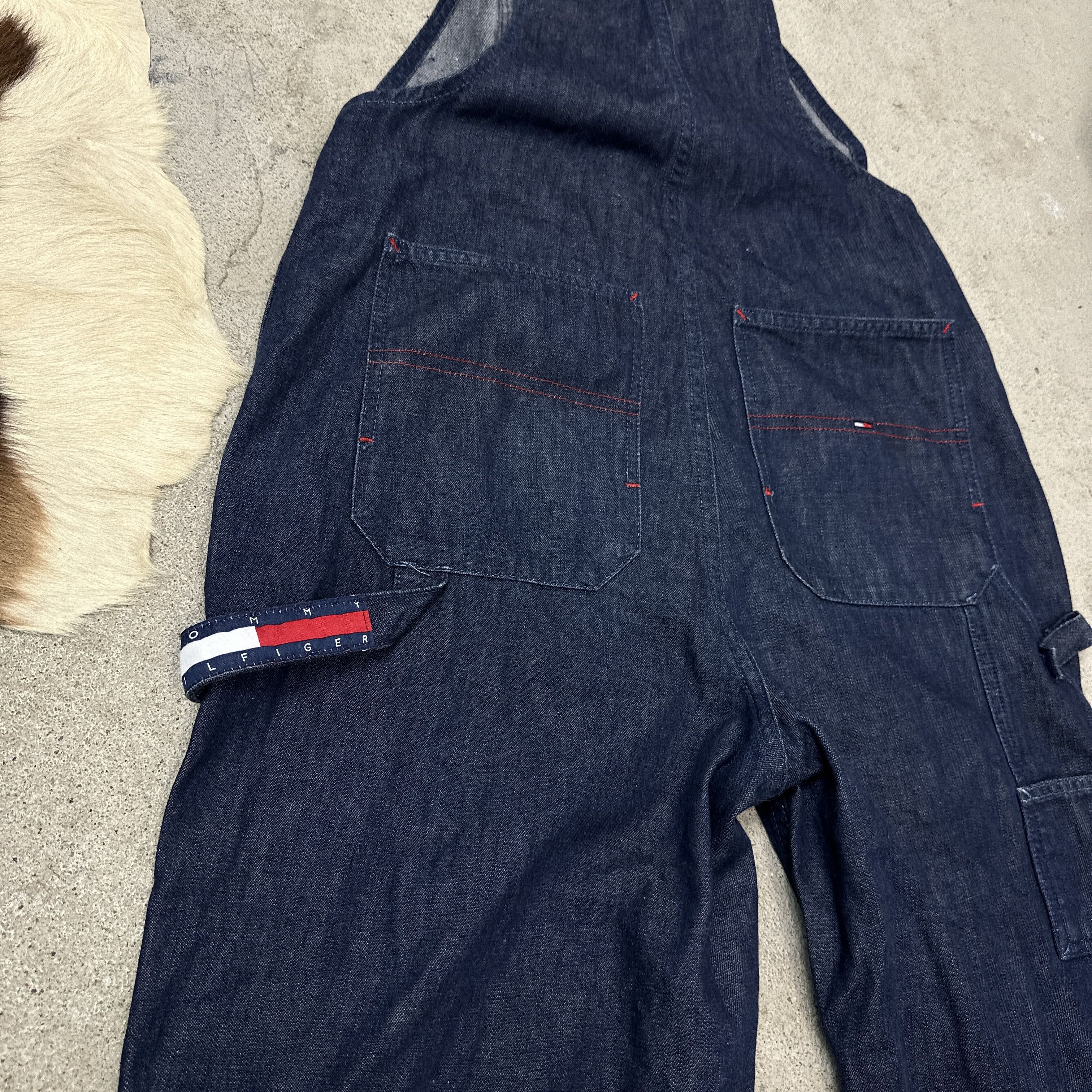 Tommy Hilfiger Vintage Denim Tommy Hilfiger Jeans Dungarees Y2K Size 26" / US 2 / IT 38 - 7 Thumbnail