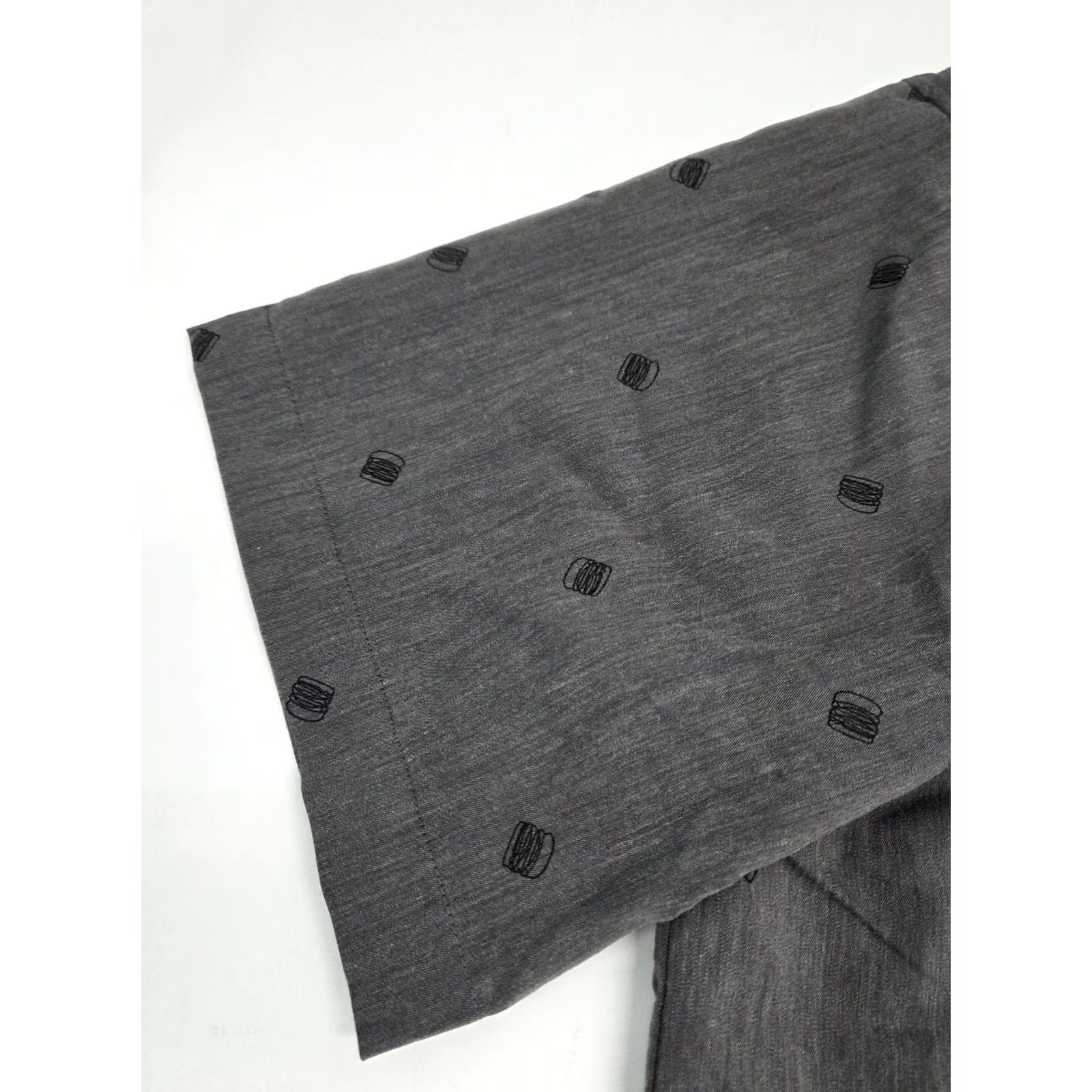 Doublet Shirt Mens L Grey NWT Out Double Short Sleeve Button Size US L / EU 52-54 / 3 - 6 Thumbnail