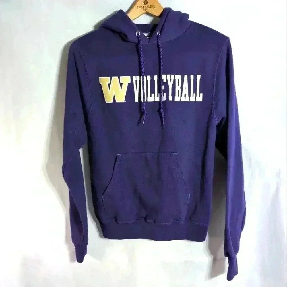 Champion Washington Huskies Volleyball Purple Champion Hoodie sz XS Size XS / US 0-2 / IT 36-38 - 1 Thumbnail