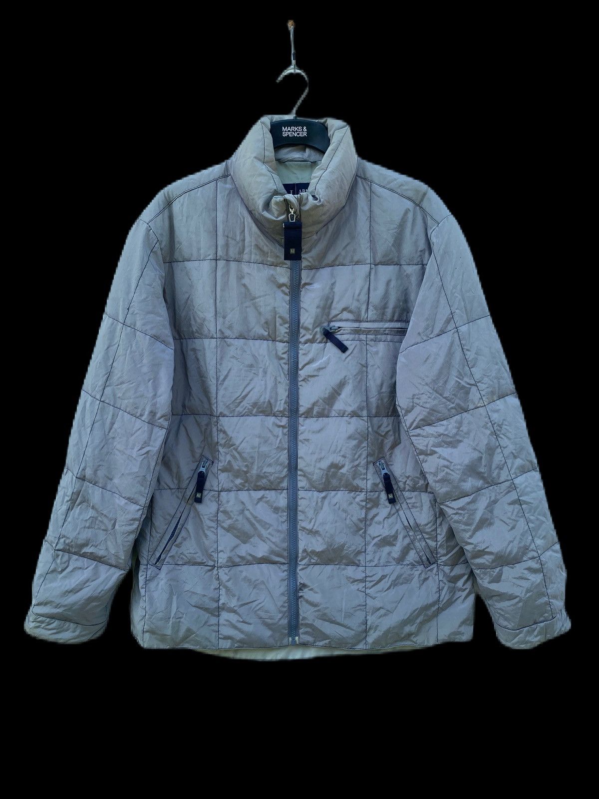 ARMANI JEANS FLUFFY JACKET QUILTED