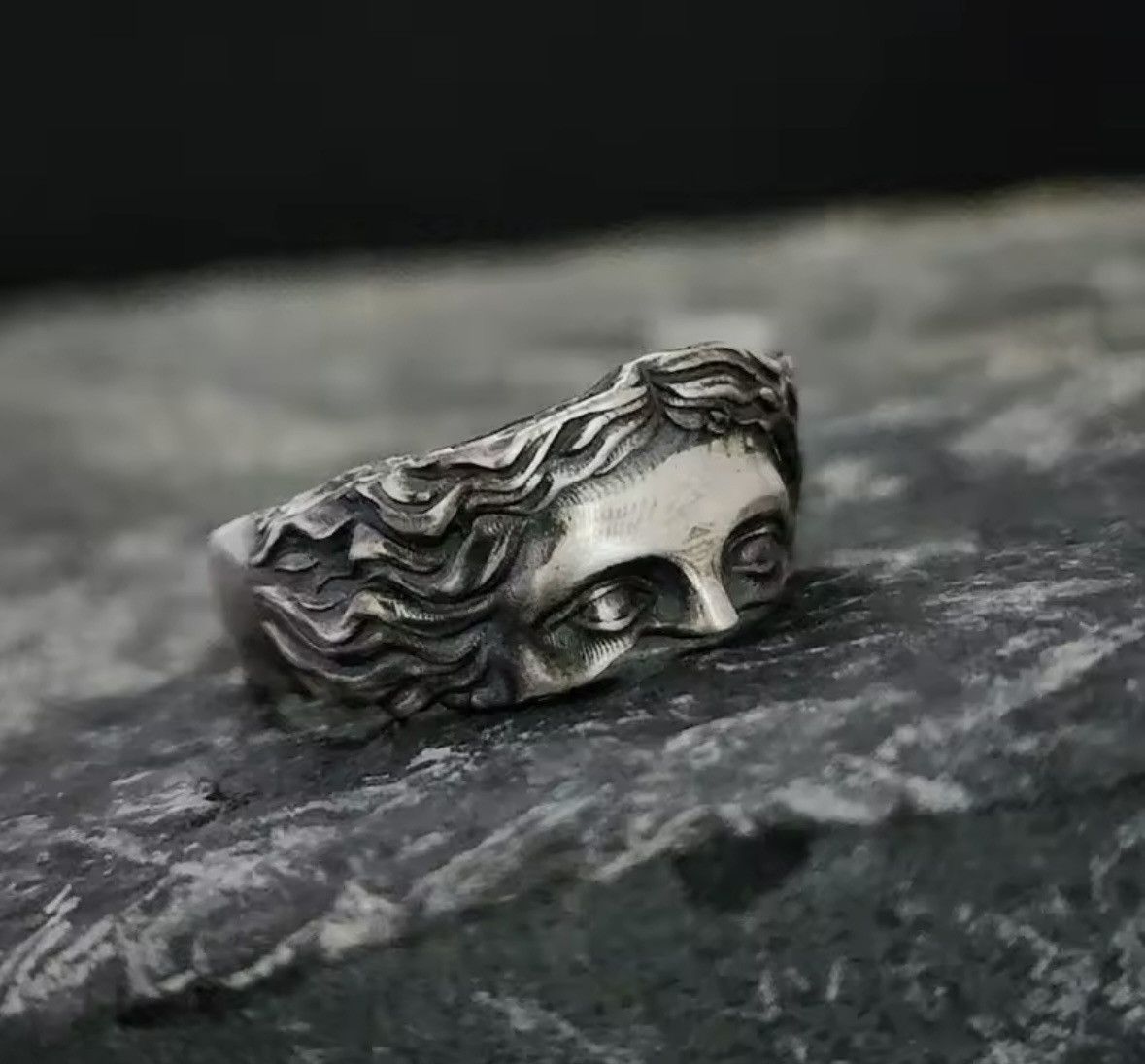 Other Silver Y2K ring Size ONE SIZE - 2 Thumbnail