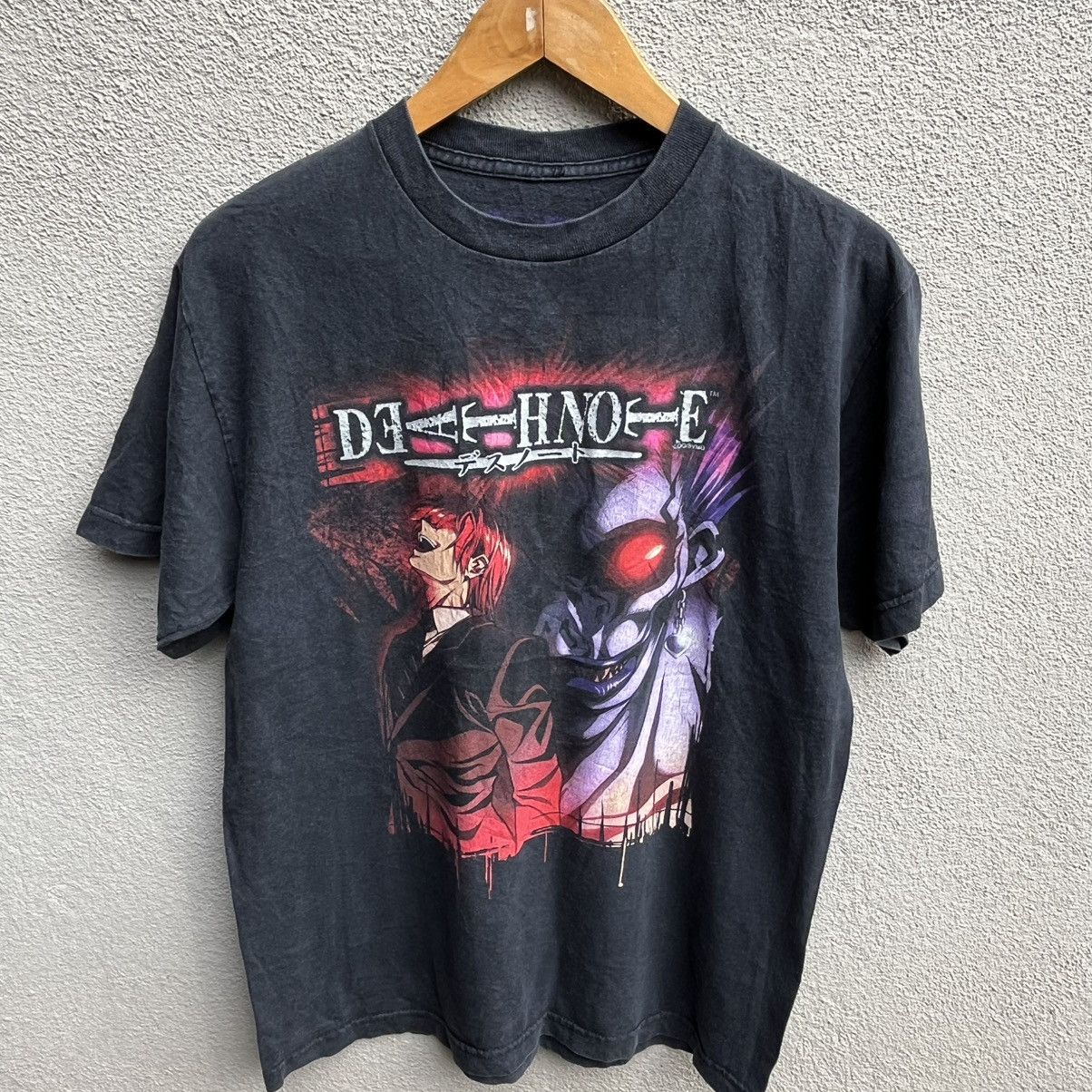 Anime DEATH NOTE anime manga tee rare graphic Size US M / EU 48-50 / 2 - 2 Thumbnail