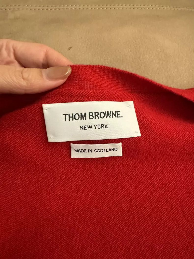 Thom Browne THOM BROWNE4Cashmere cardigan 2502-Nextarrow Size XL / US 12-14 / IT 48-50 - 6 Thumbnail