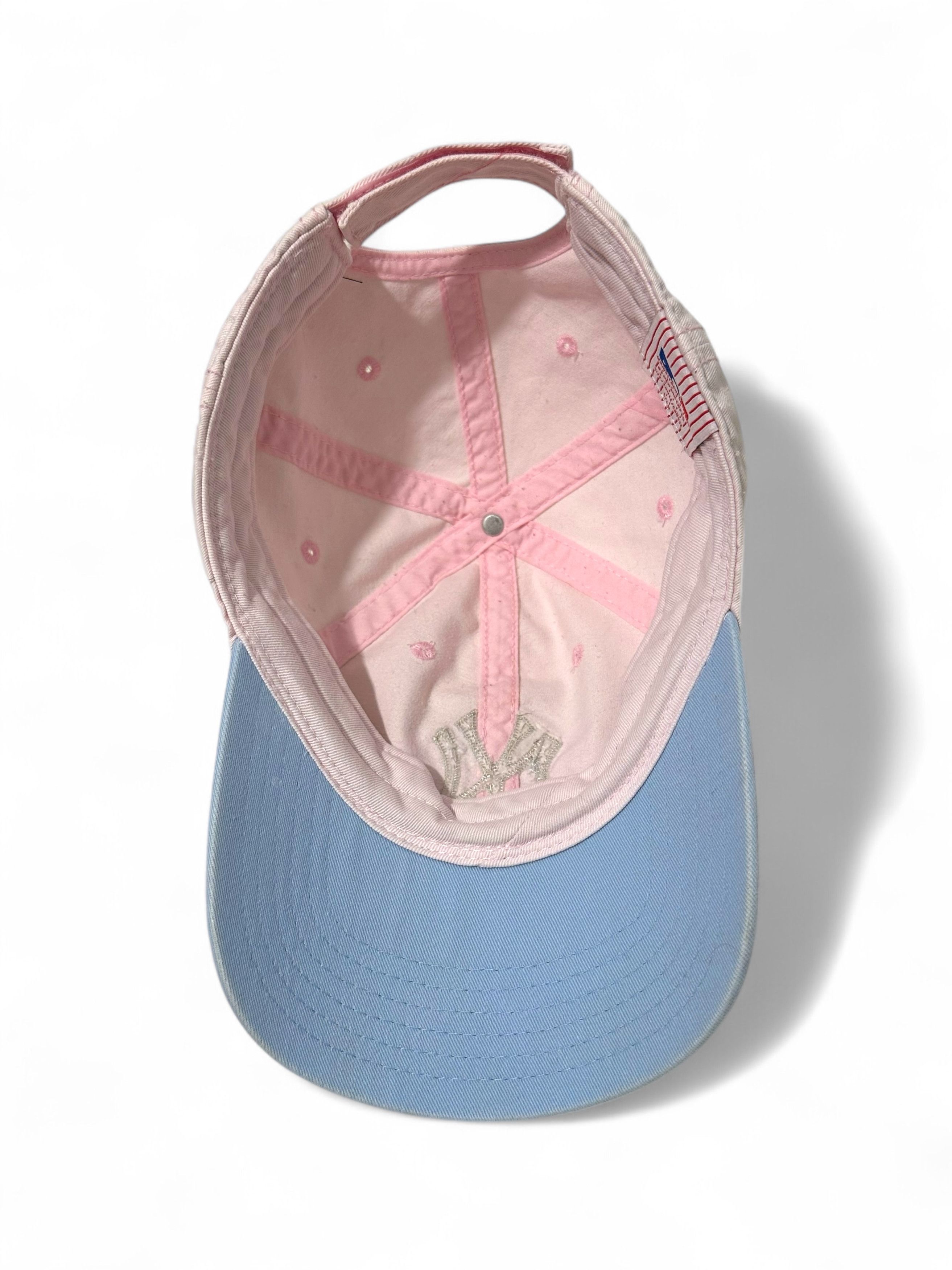 New York Yankees New York Yankees Light Pink Cap Hat Size ONE SIZE - 5 Thumbnail