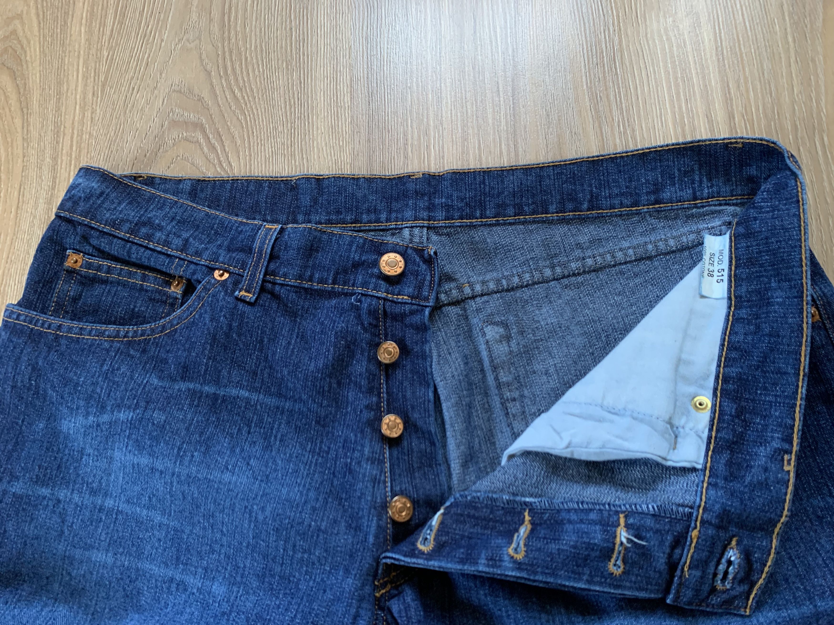 Italic Italian Bell Bottom Blue Denim Jeans Size US 38 / EU 54 - 5 Thumbnail