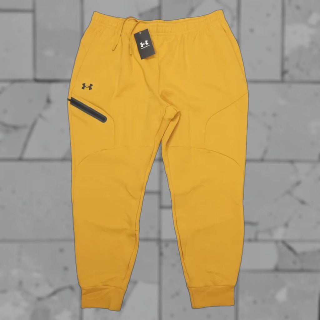 Under Armour Under Armour Unstoppable Fleece Joggers Men’s Size S Yellow 1379808-711 Size US S / EU 44-46 / 1 - 1 Thumbnail