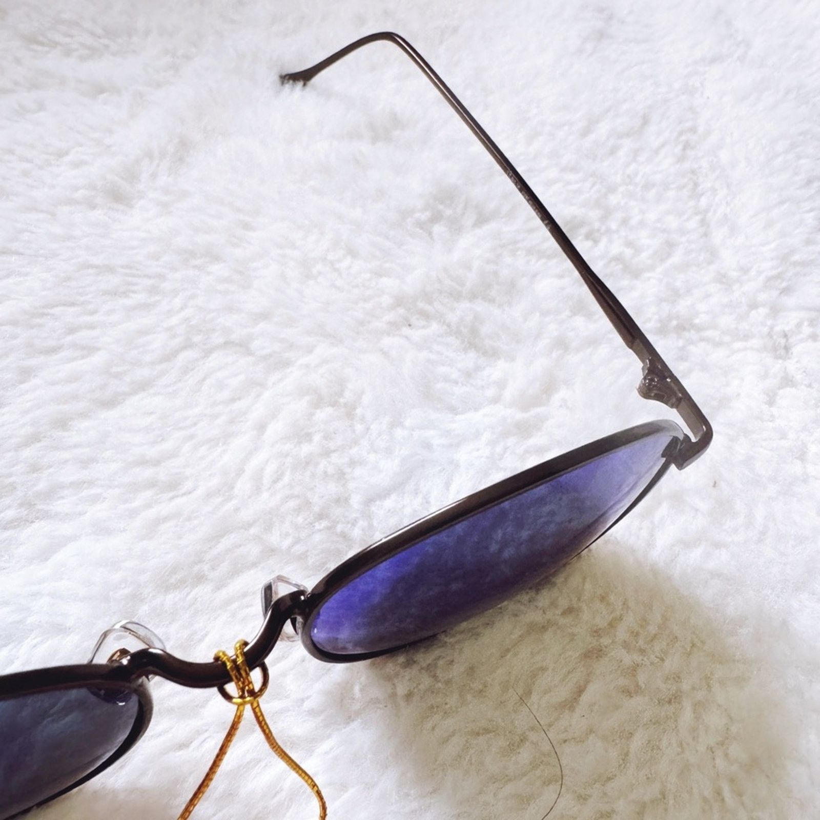 Other Brielle Bright Blue Polarized Mirrored Sunglasses Size ONE SIZE - 7 Thumbnail