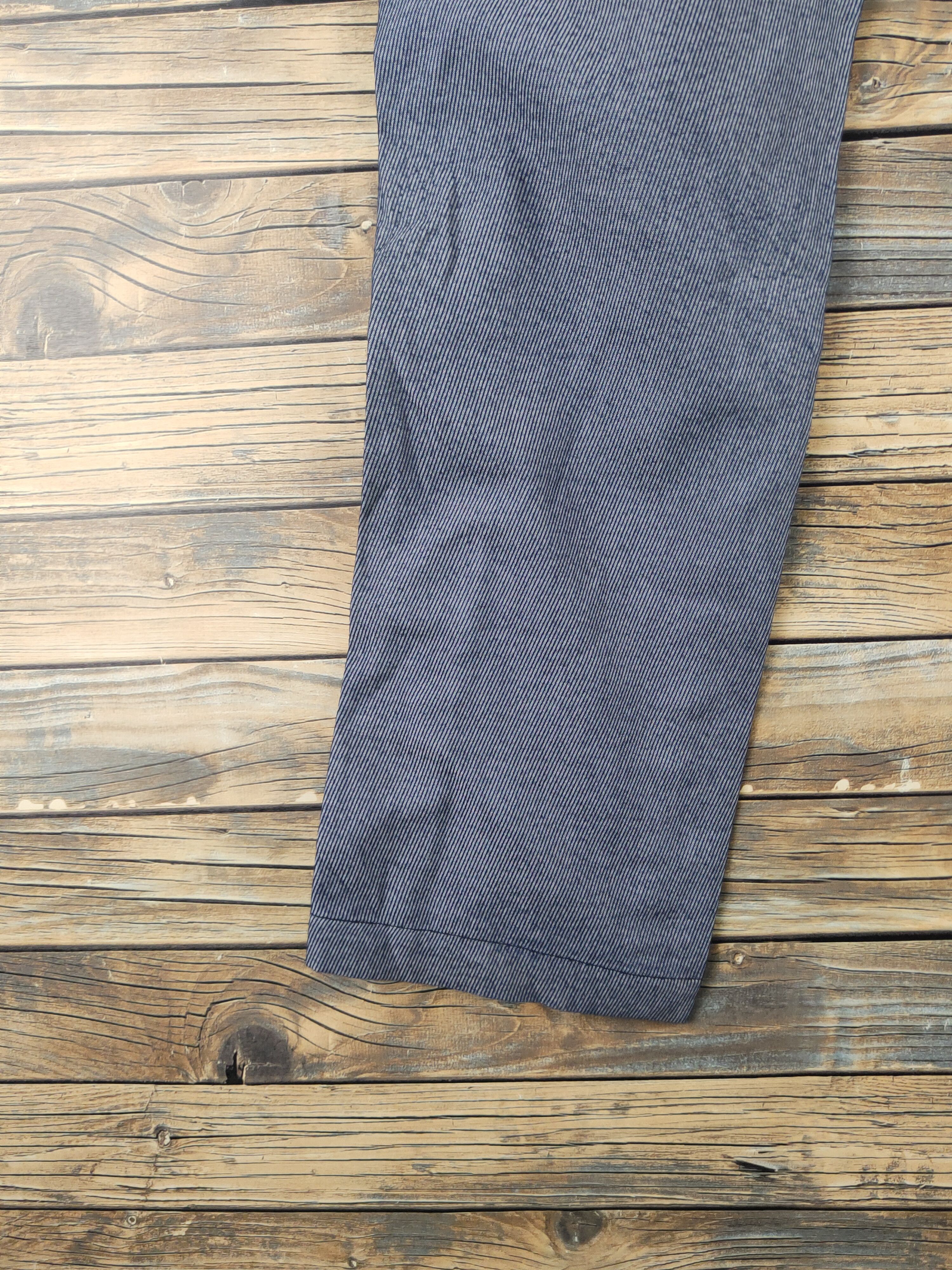 Japanese Brand DL G.ground Blue Multipocket Cargo Pants #46-281T Size US 30 / EU 46 - 10 Thumbnail