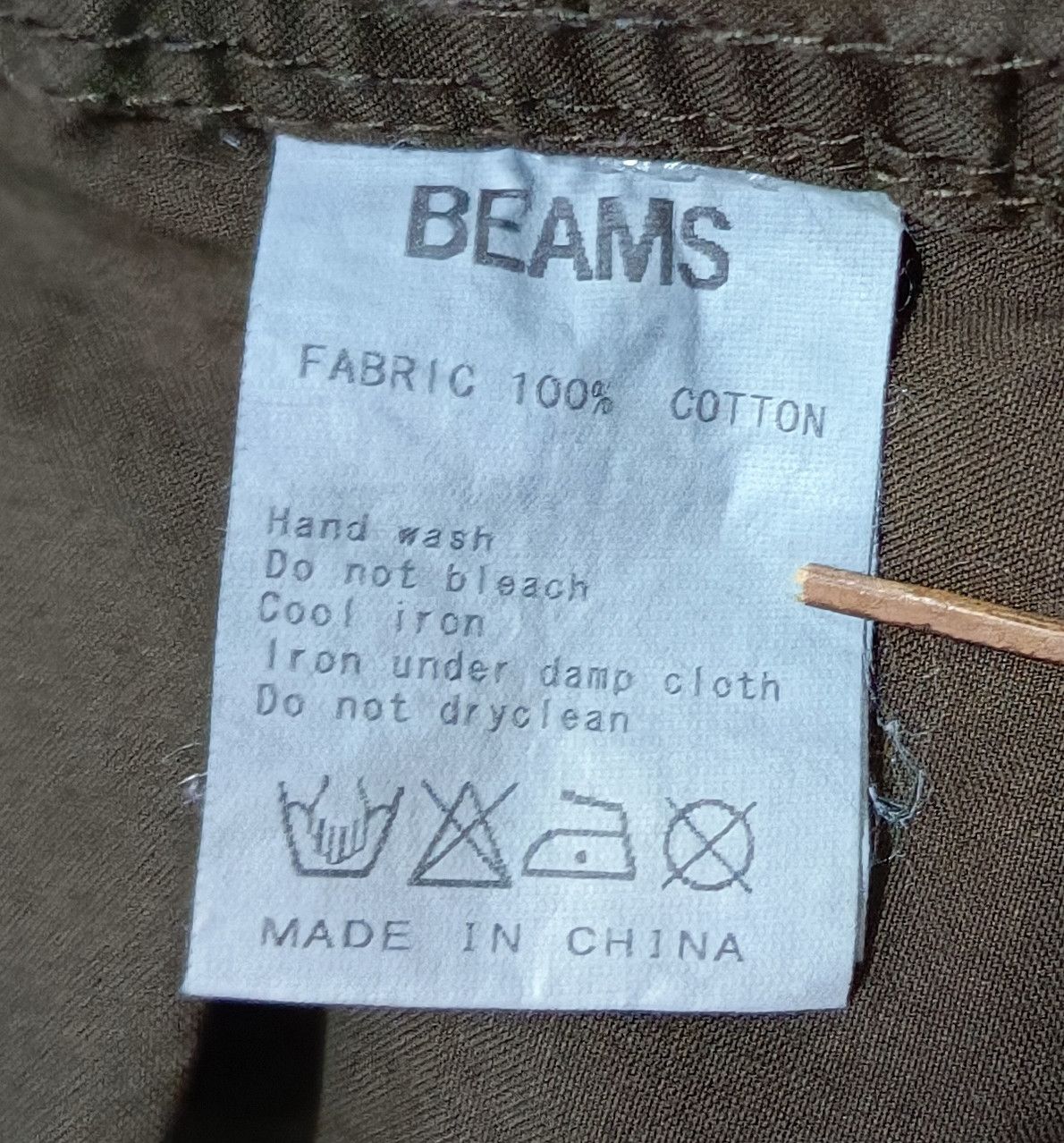 Beams Plus × Japanese Brand Vintage 🇯🇵Beams Army Cargo Cable Cropped Jacket Big Zipper Size US M / EU 48-50 / 2 - 7 Thumbnail