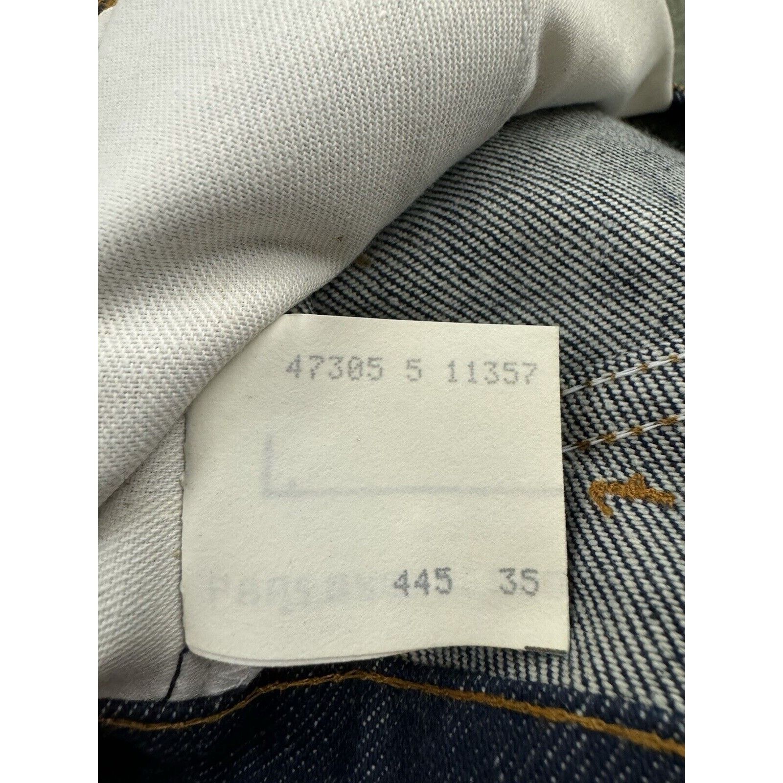 Levi's Deadstock True Vintage Levi’s 505 Japan Denim Mens W29 X L36 Size US 29 - 6 Thumbnail