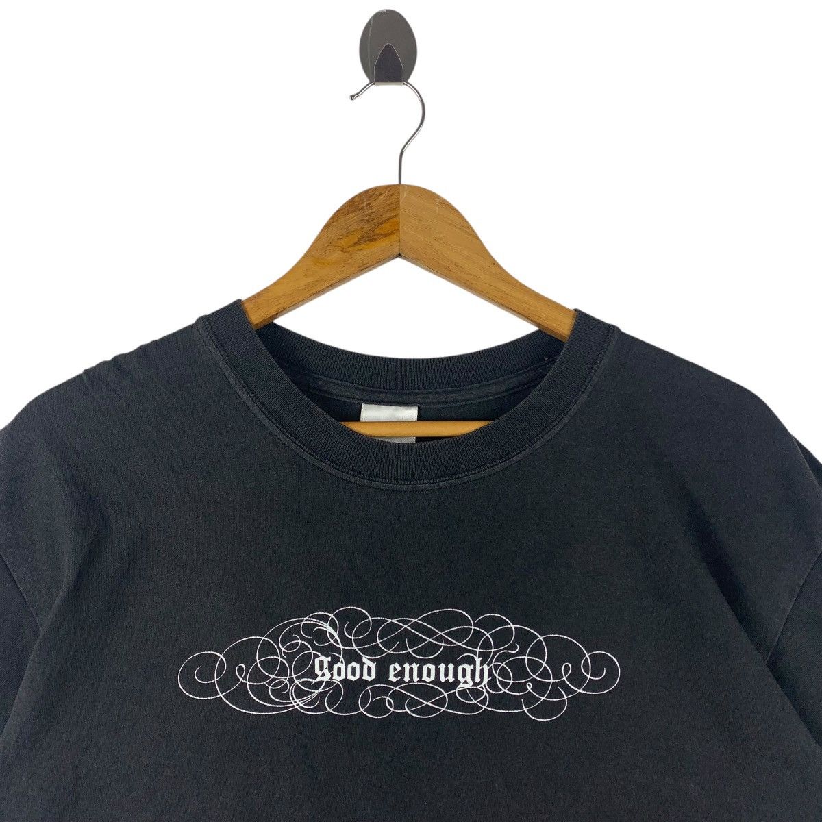 Gildan Vintage GOODENOUGH LDN MTH FCKR Centre logo tee Size US M / EU 48-50 / 2 - 2 Thumbnail