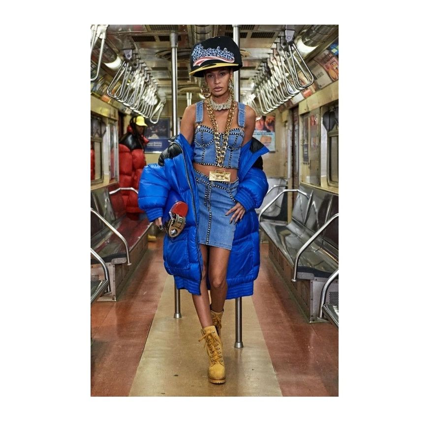 Moschino AW20 MOSCHINO Couture Jeremy Scott GIGANTIC SNAPBACK HAT Size ONE SIZE - 3 Thumbnail
