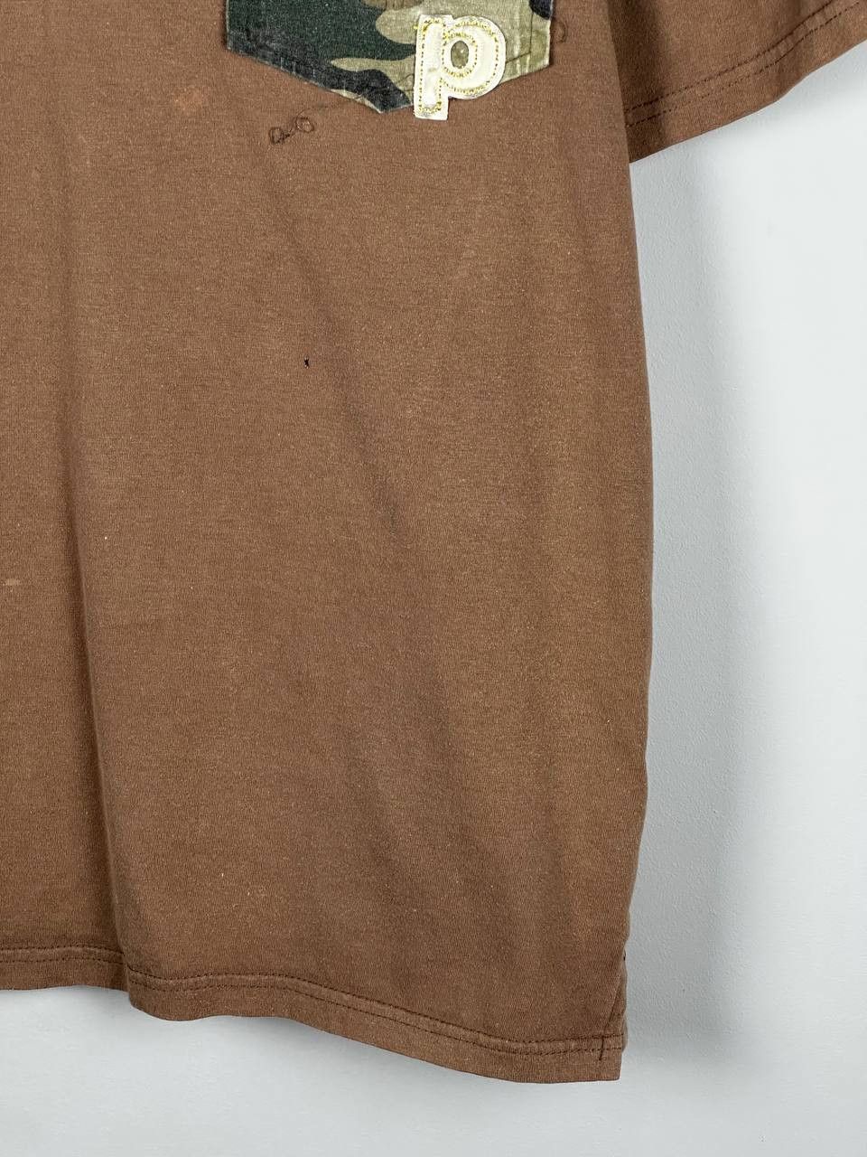 Acupuncture Acupuncture y2k brown punk Grunge t shirt boxy Camo Size US L / EU 52-54 / 3 - 5 Thumbnail