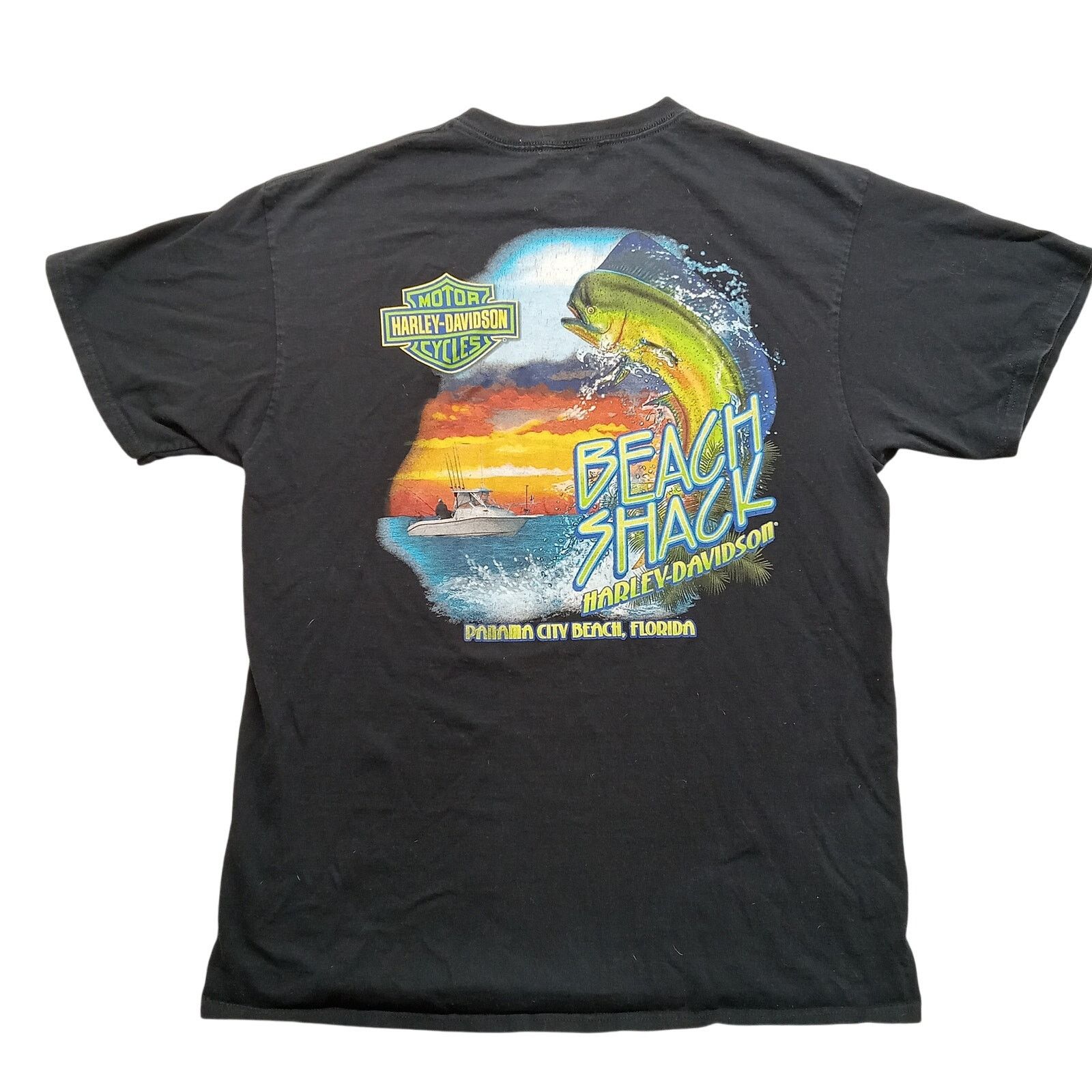 Harley Davidson Harley Davidson T-Shirt L Beach Shack Black Panama City Size US L / EU 52-54 / 3 - 1 Thumbnail