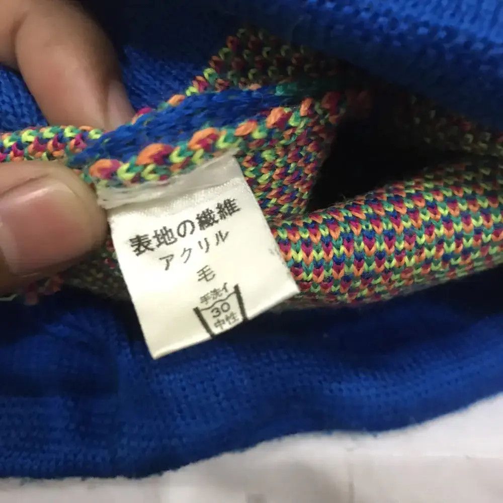 Japanese Brand × Kapital × Vintage Peaceful Mind Multicolour Beanie Hat Size ONE SIZE - 6 Thumbnail
