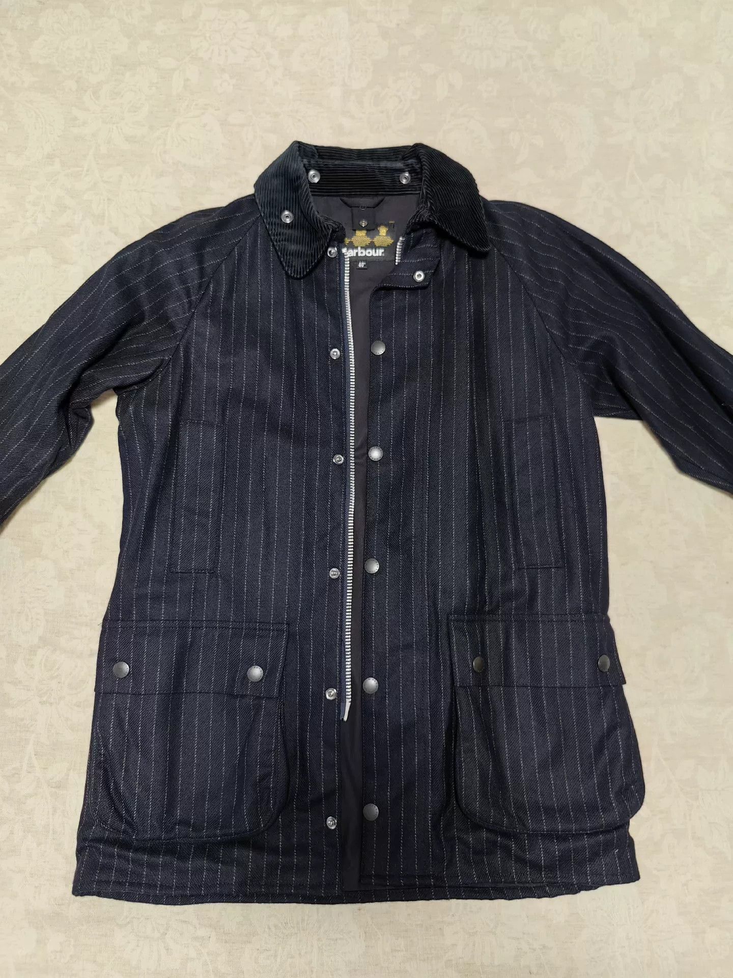 Barbour Barbour Bedale SL Men's Wool Jacket Size US XXS / EU 40 - 1 Thumbnail