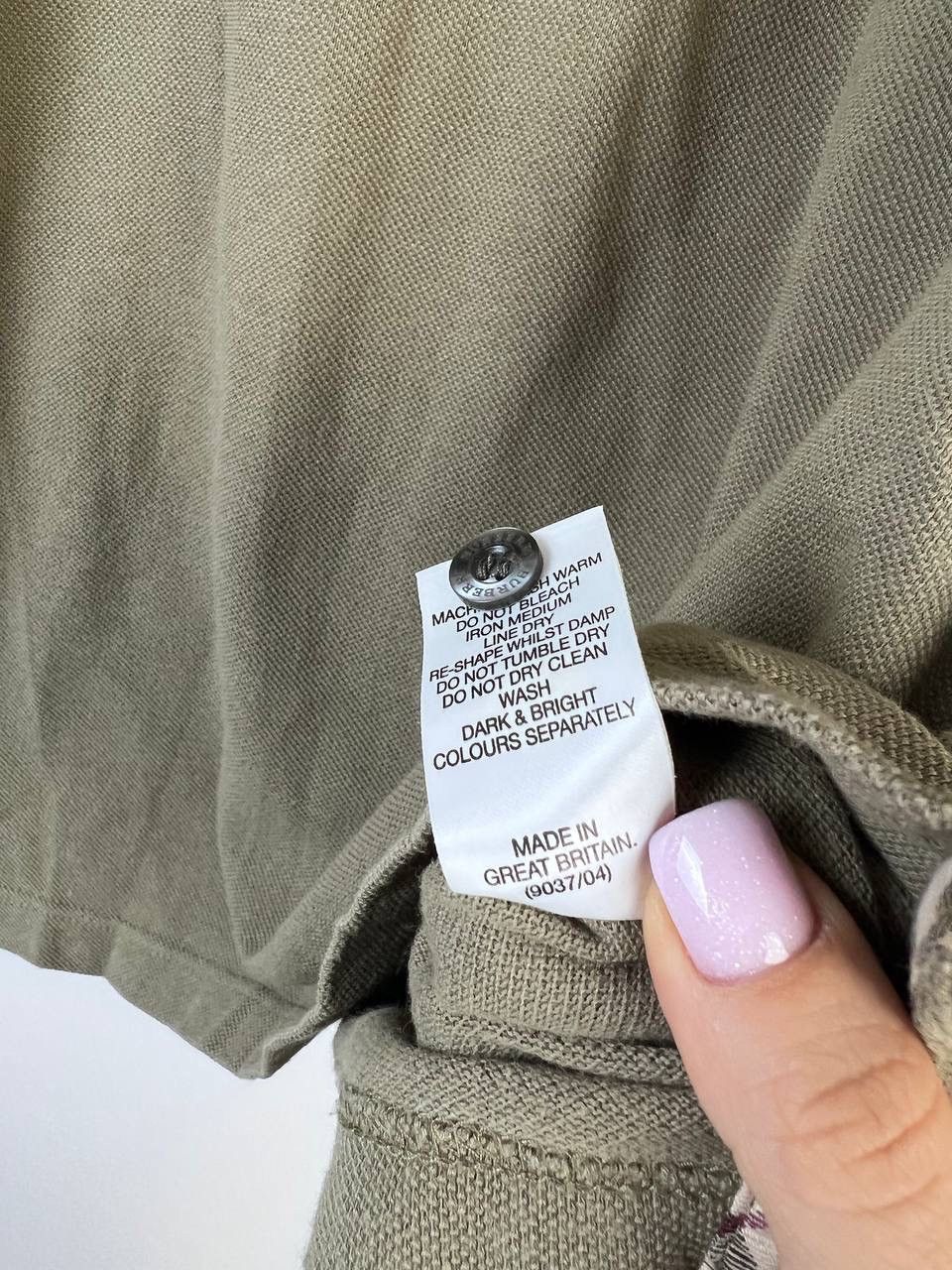 Burberry Burberry luxury vintage polo shirt size M Size US M / EU 48-50 / 2 - 4 Thumbnail